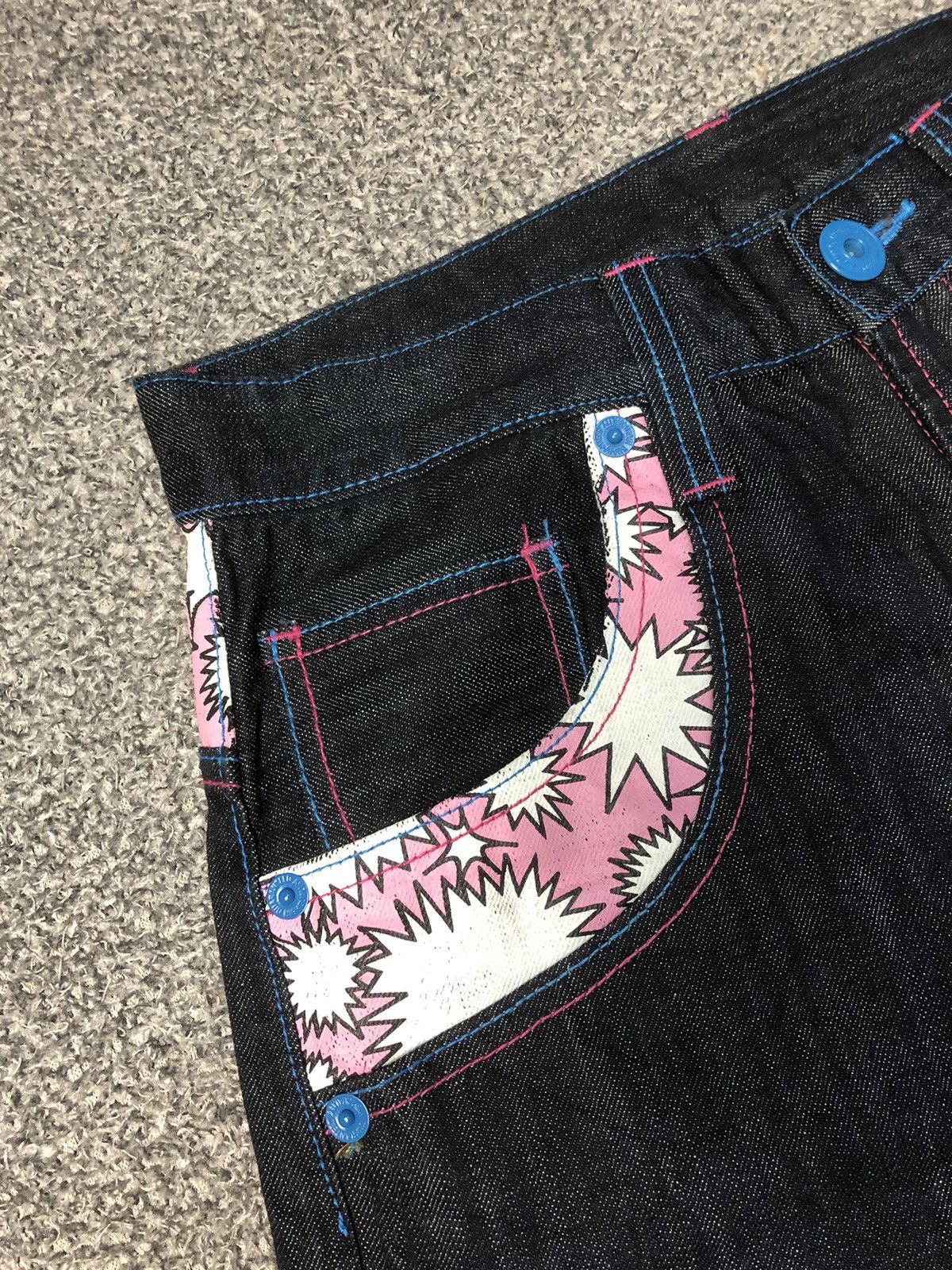 Hysteric Glamour × Japanese Brand × Vintage Japanese Brands Hysteric Glamour Style Double Zipper Jeans Size US 30 / EU 46 - 4 Thumbnail