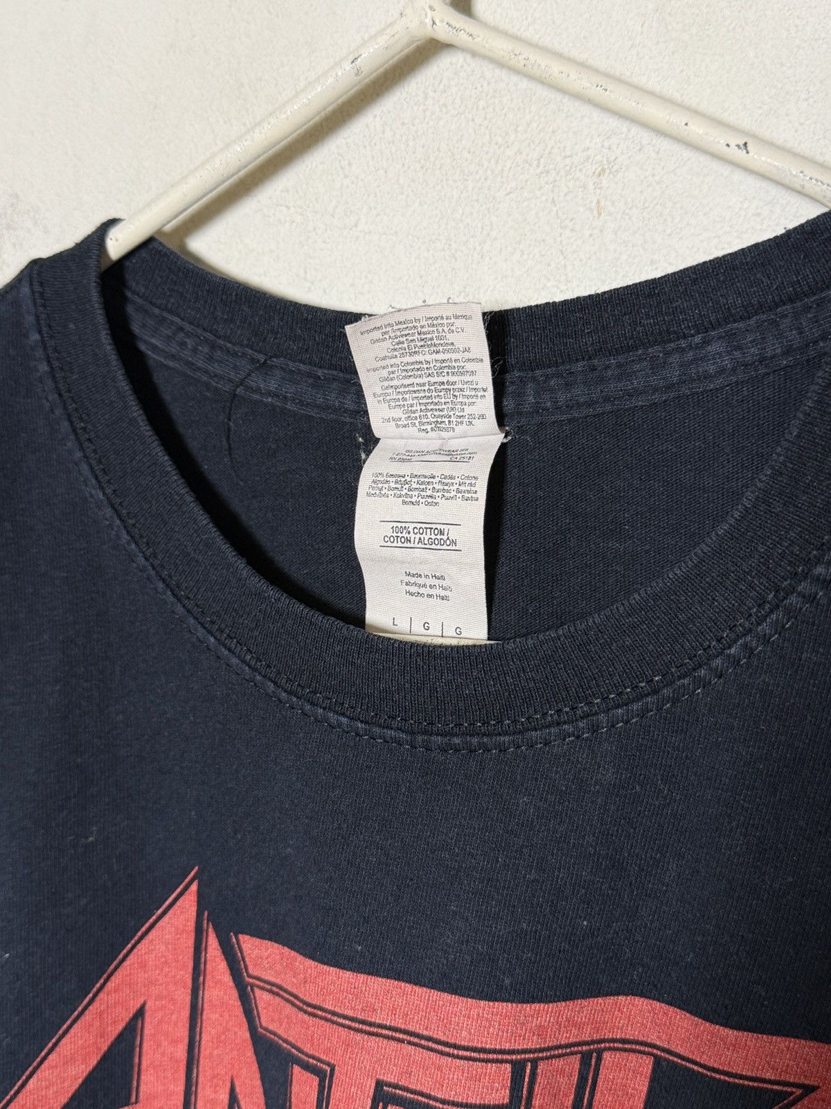 Band Tees Vintage Anthrax graphic T-shirt y2k Size US L / EU 52-54 / 3 - 4 Thumbnail