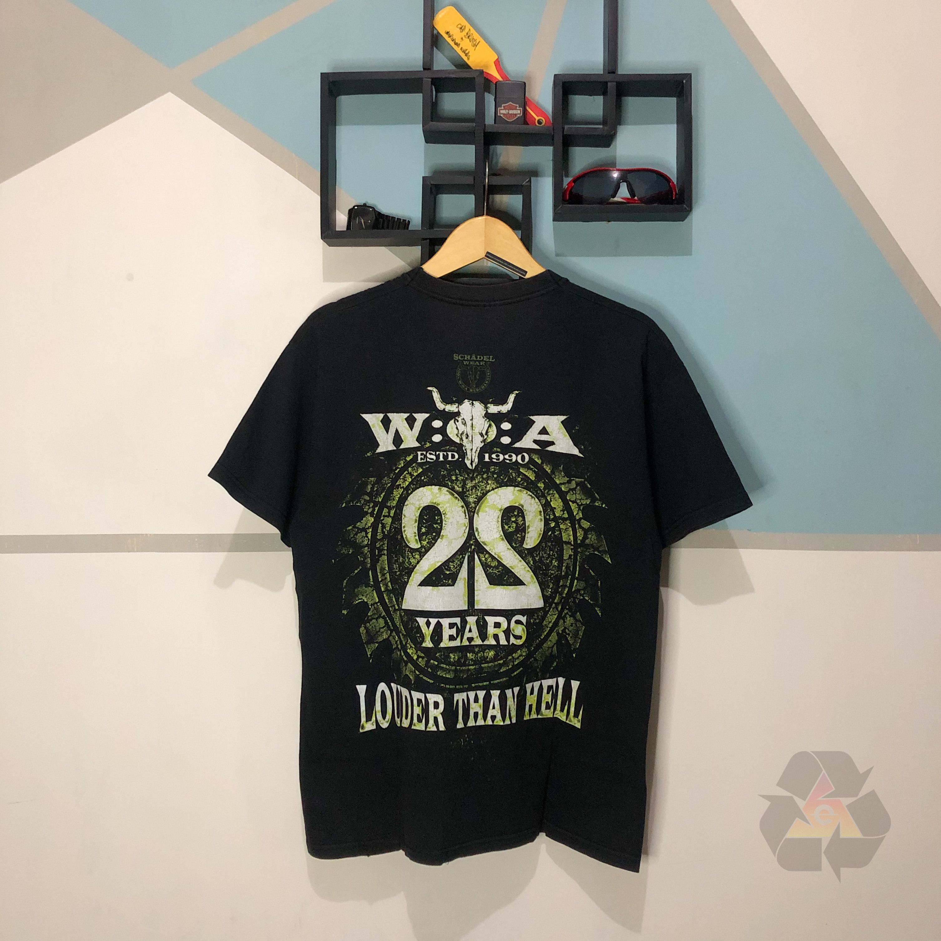 Band Tees Vintage WOA Wacken Festival 2011 Personal Memorials T-Shirt Size US M / EU 48-50 / 2 - 12 Thumbnail