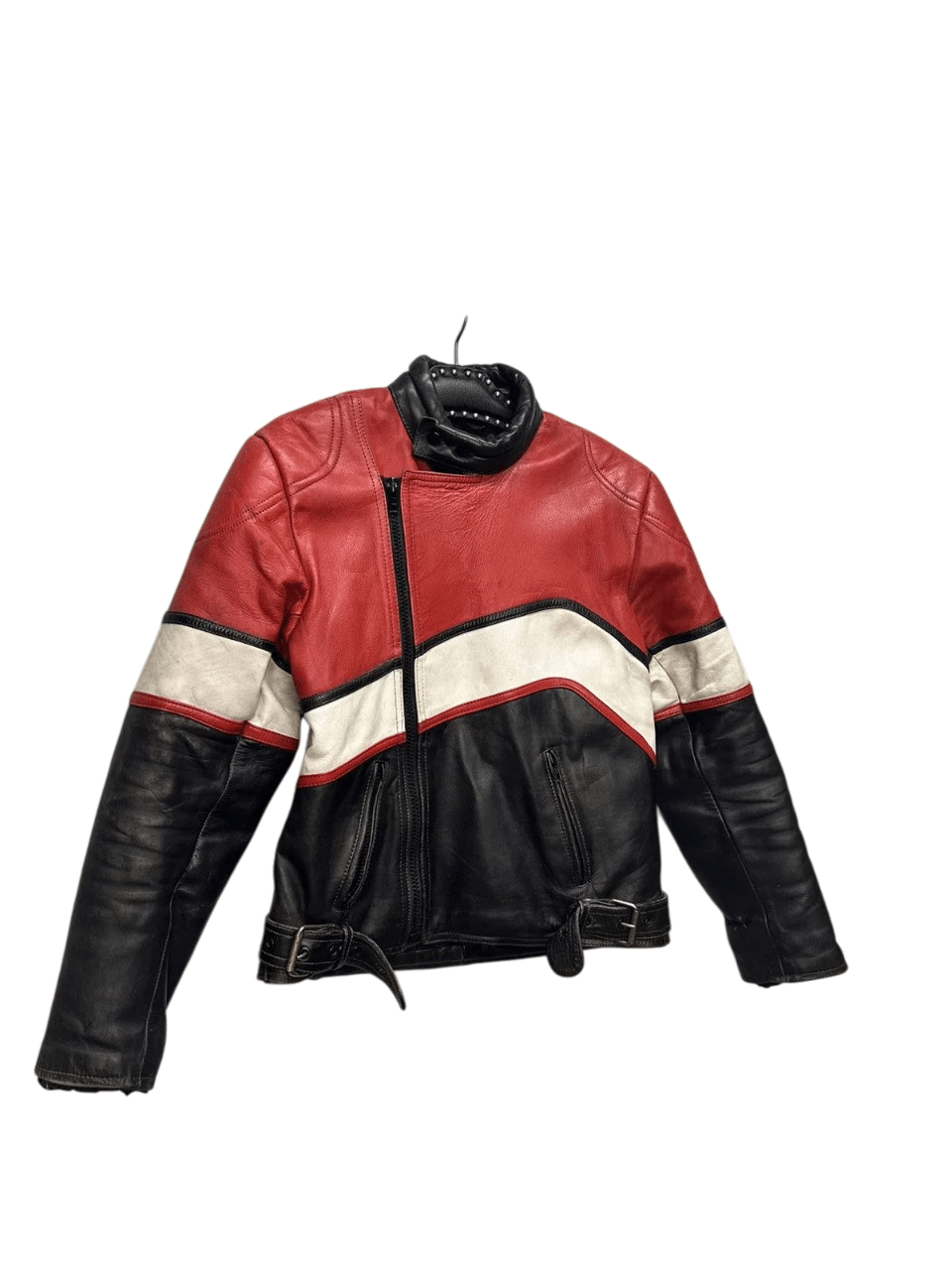 NASCAR Y2K Marlboro racing moto leather jacket vintage Size US S / EU 44-46 / 1 - 8 Thumbnail