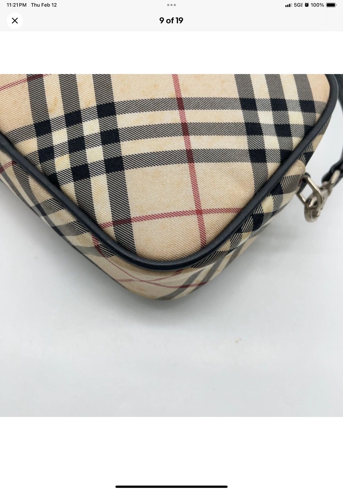 Burberry 👝👝👝👝Mini Vintage BURBERRY👝👝👝👝!!! Size ONE SIZE - 7 Thumbnail