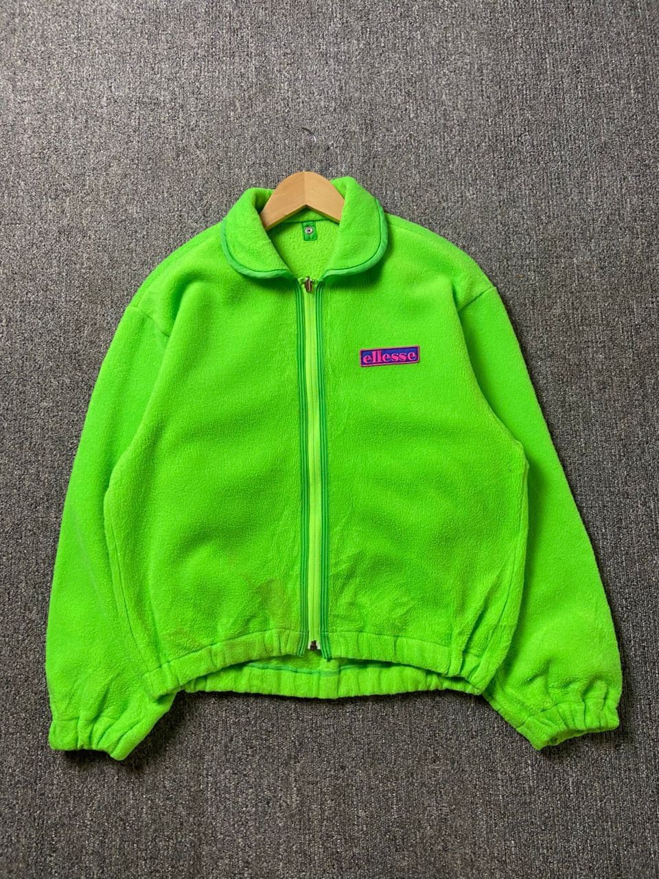 Ellesse Ellesse Neon Fleece Zip Up Jacket (193) Size US M / EU 48-50 / 2 - 1 Thumbnail