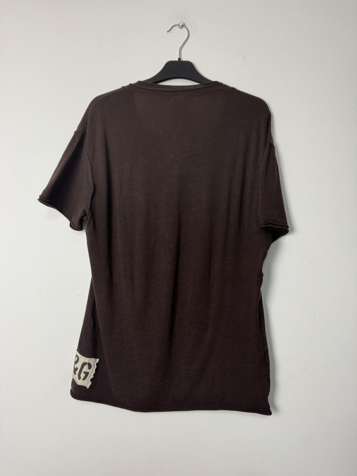 Dolce & Gabbana D&G Dolce & Gabbana Distressed Eyelet Graphic Tee Archive Size US M / EU 48-50 / 2 - 15 Thumbnail