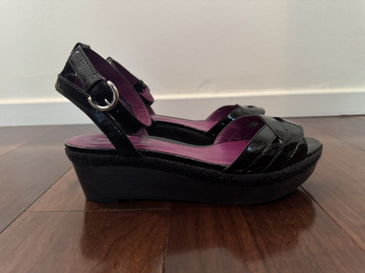 Sergio Rossi Sergio Rossi Black Platform Heels Size US 6 / IT 36 - 2 Thumbnail