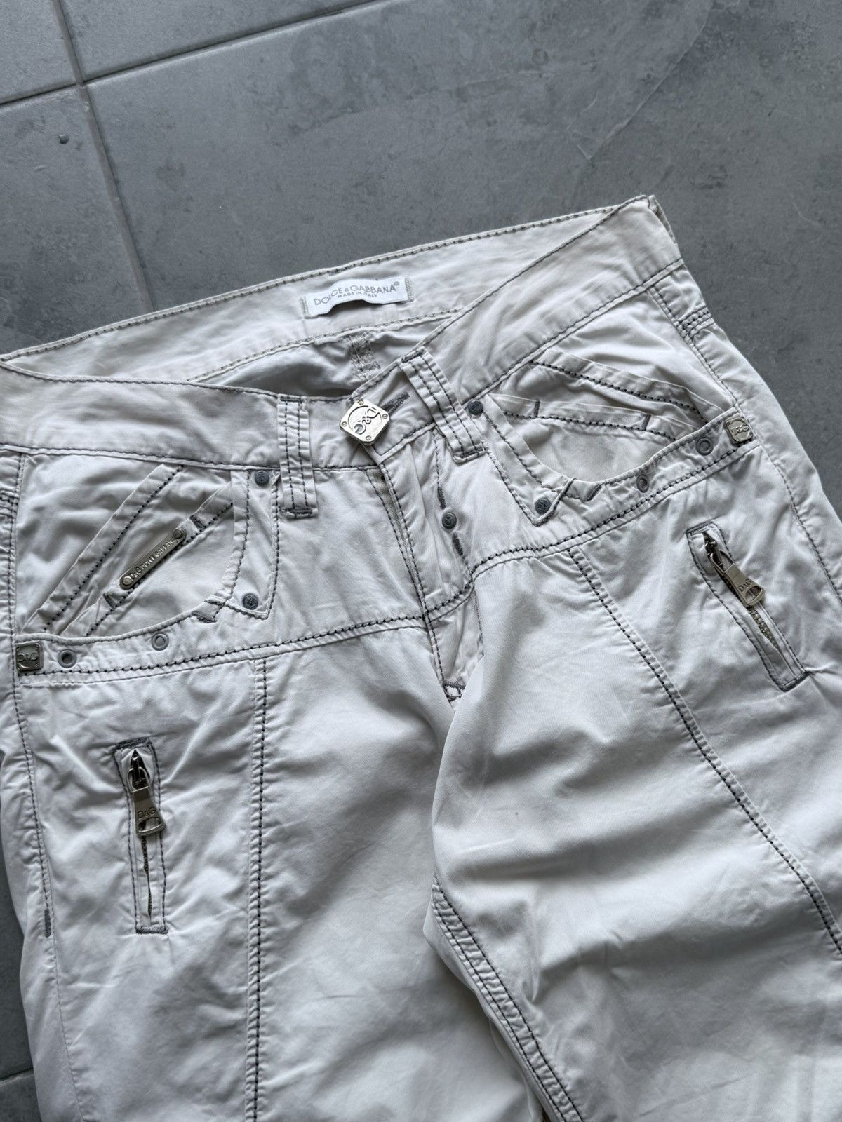 Dolce & Gabbana 2000s Dolce & Gabbana Pants Size 25" / US 0 / IT 36 - 4 Thumbnail