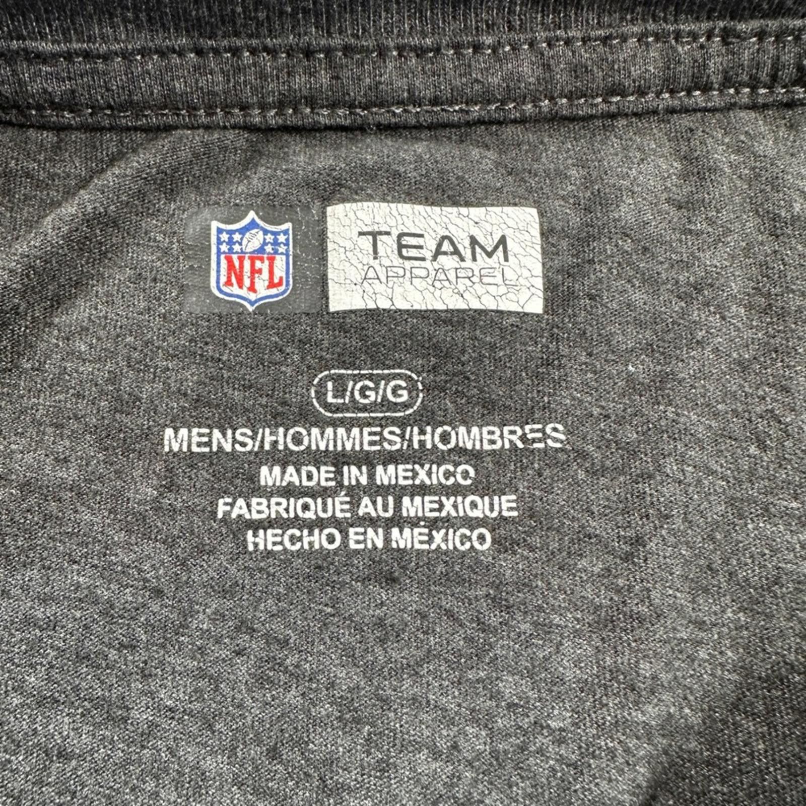 Other NFL New York Jets Team Apparel Men Gray Short Sleeve T Shirt Size US L / EU 52-54 / 3 - 4 Thumbnail