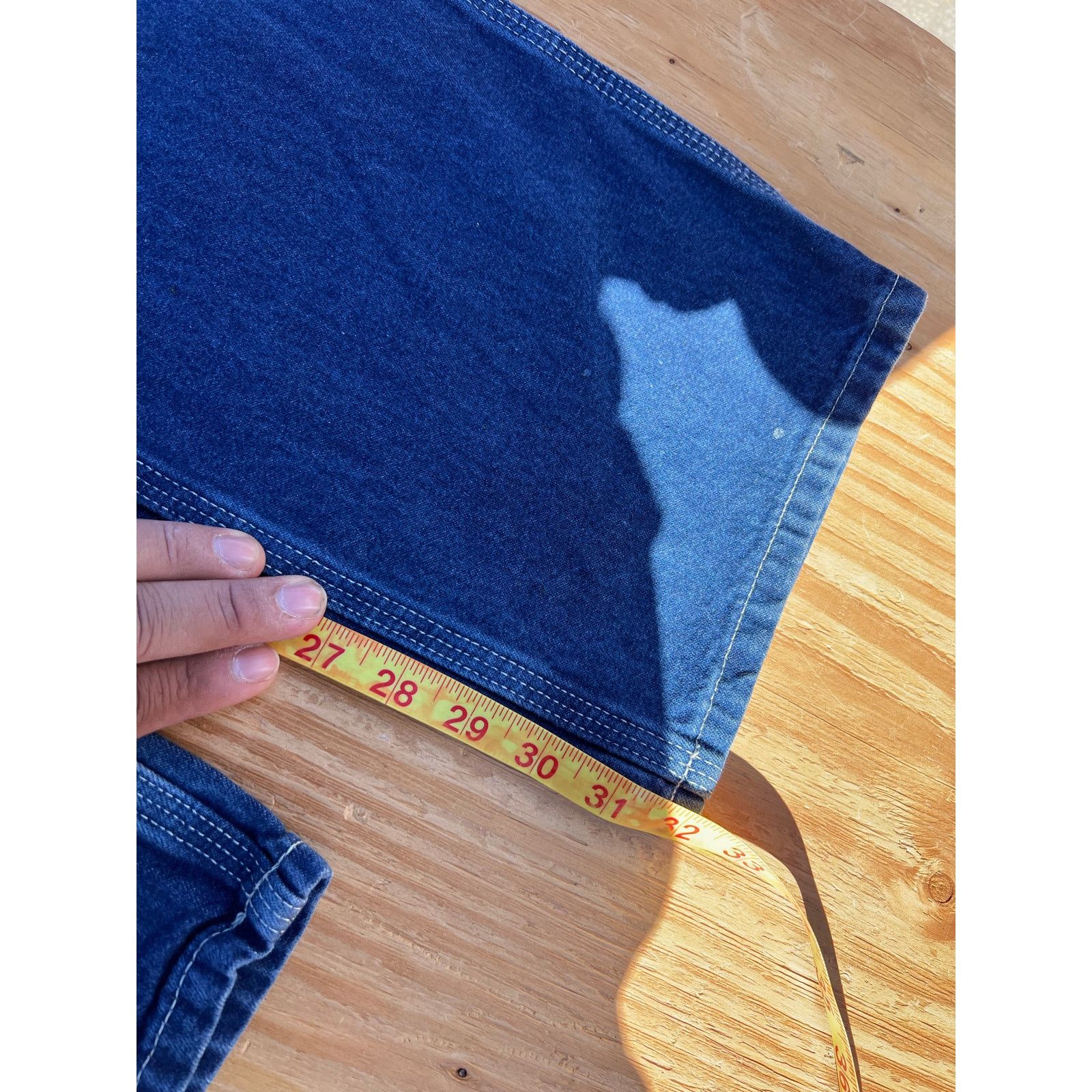Carhartt Carhartt Jeans 34x 32 Blue Denim Carpenter Dungaree distress Size US 34 / EU 50 - 6 Thumbnail