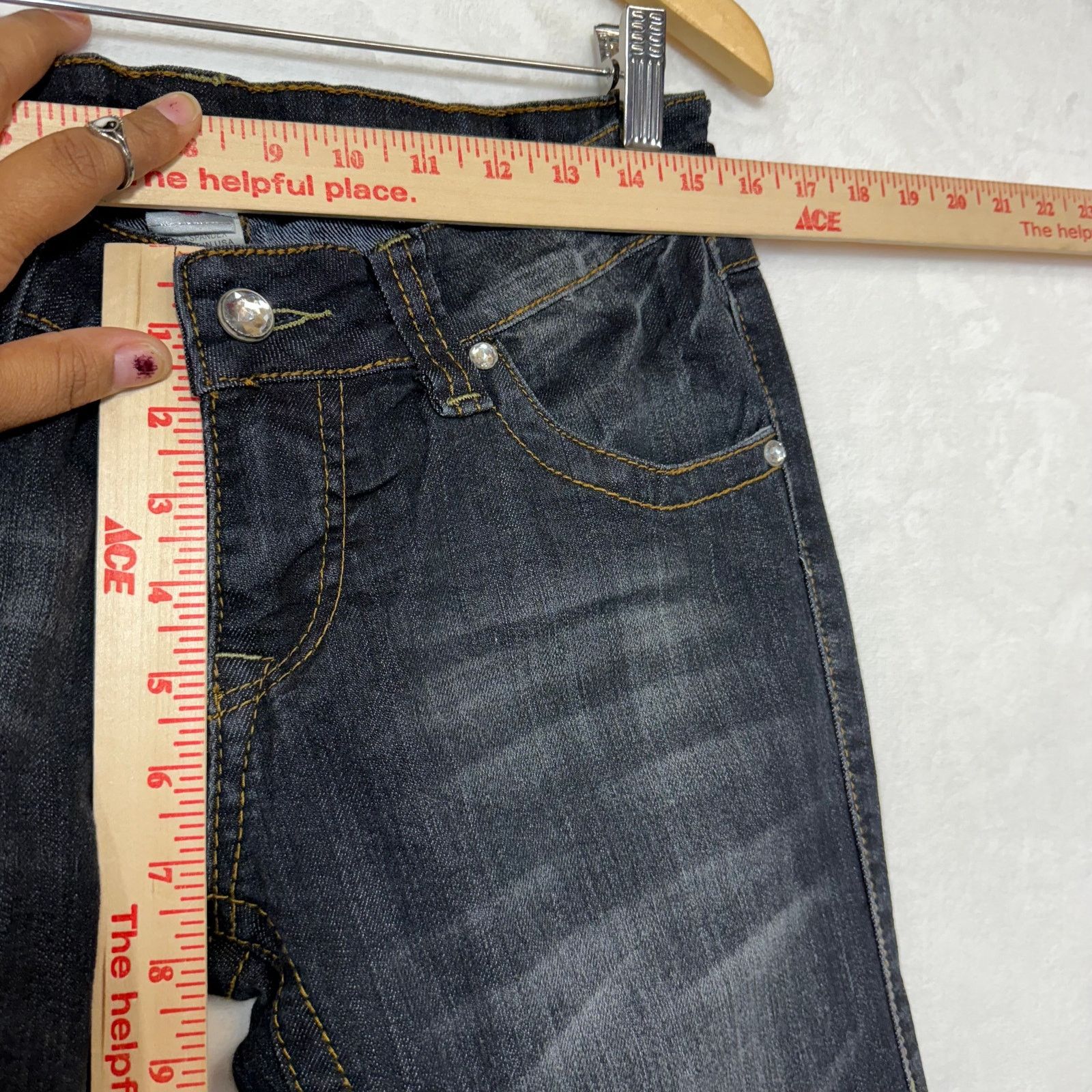 True Religion NWT True Religion 29 Joey Jeans Painted Straight Lowride Size 29" - 8 Thumbnail