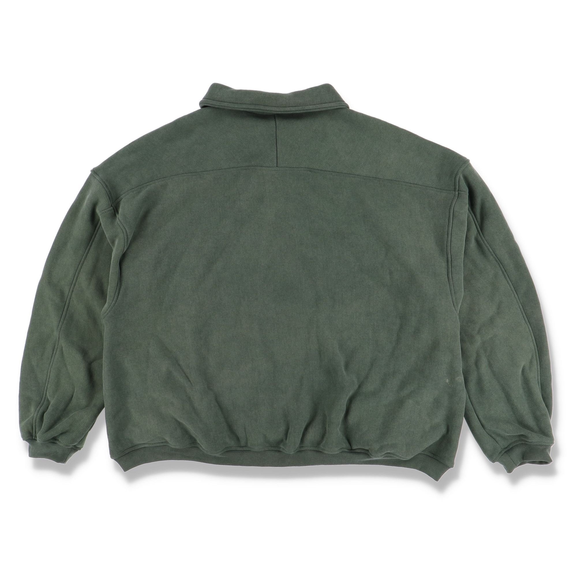 Alexander Wang Green Half Zip Glitter Logo Polo Sweatshirt Size M / US 6-8 / IT 42-44 - 11 Thumbnail