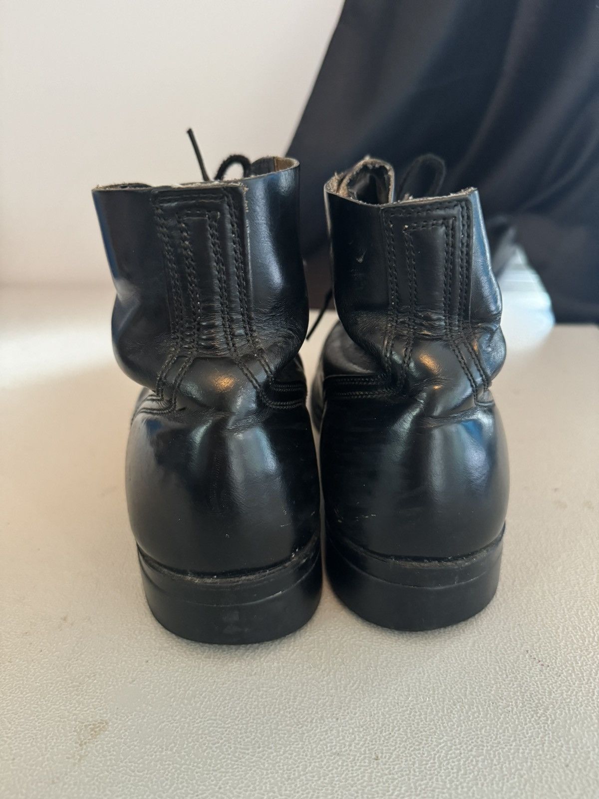 Genuine Leather Vintage Canadian Military Army Leather Boots Combat RARE Size US 7.5 / EU 40-41 - 4 Thumbnail
