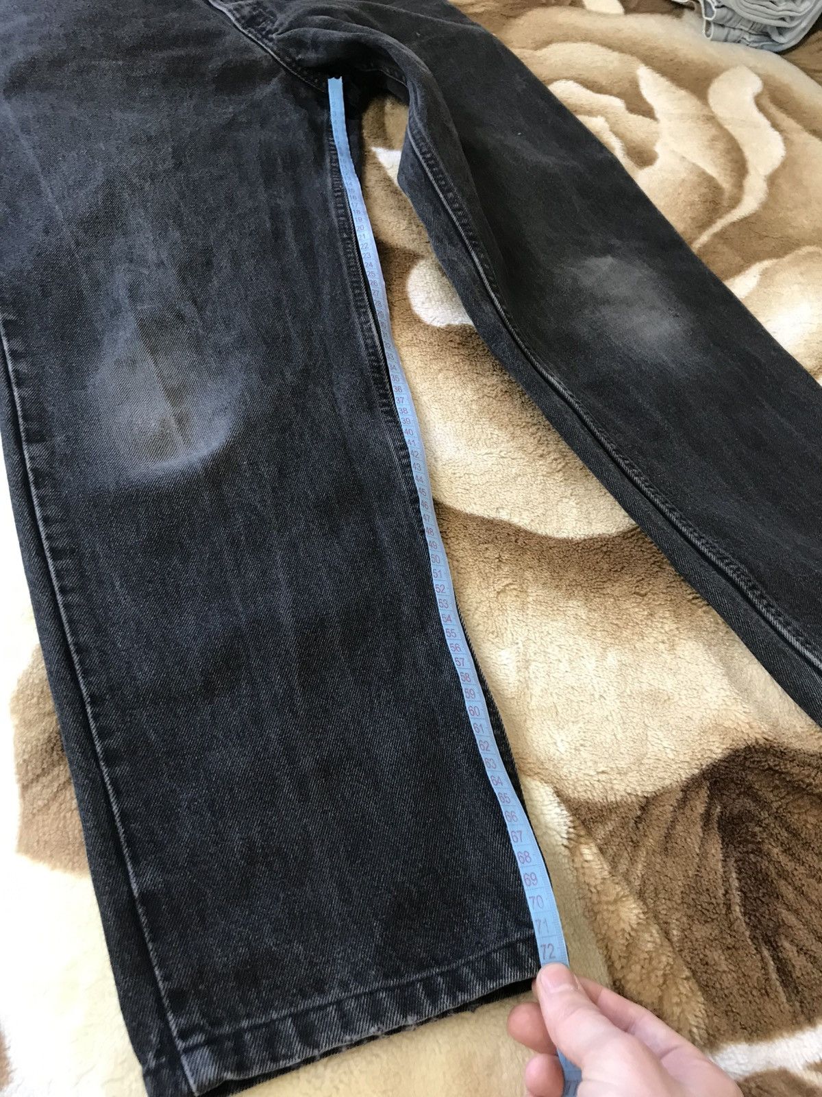 Levi's × Levi's Vintage Clothing 🔥 Vintage Levis 550 Distressed Denim Washed Pants Jeans Size US 34 / EU 50 - 13 Thumbnail
