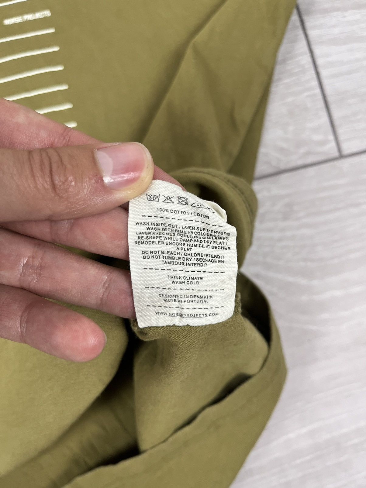 Norse Projects Norse Projects Niels Stripe Screenlogo Green T Shirt Size US XXL / EU 58 / 5 - 8 Thumbnail