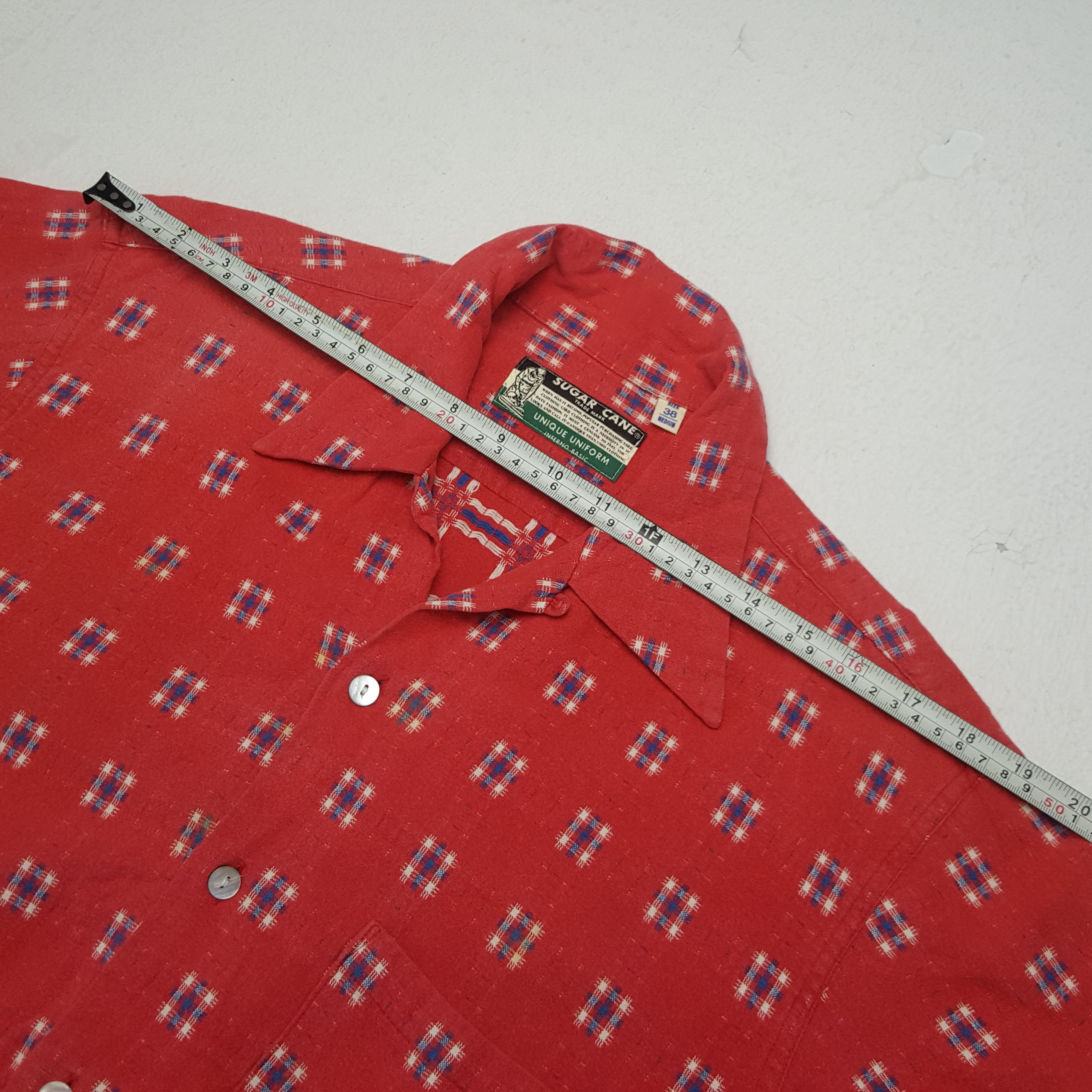 Japanese Brand × Sugar Cane × Vintage Vintage Sugar Cane Japanese Brand Retro Shirt Button Up Size US L / EU 52-54 / 3 - 5 Thumbnail