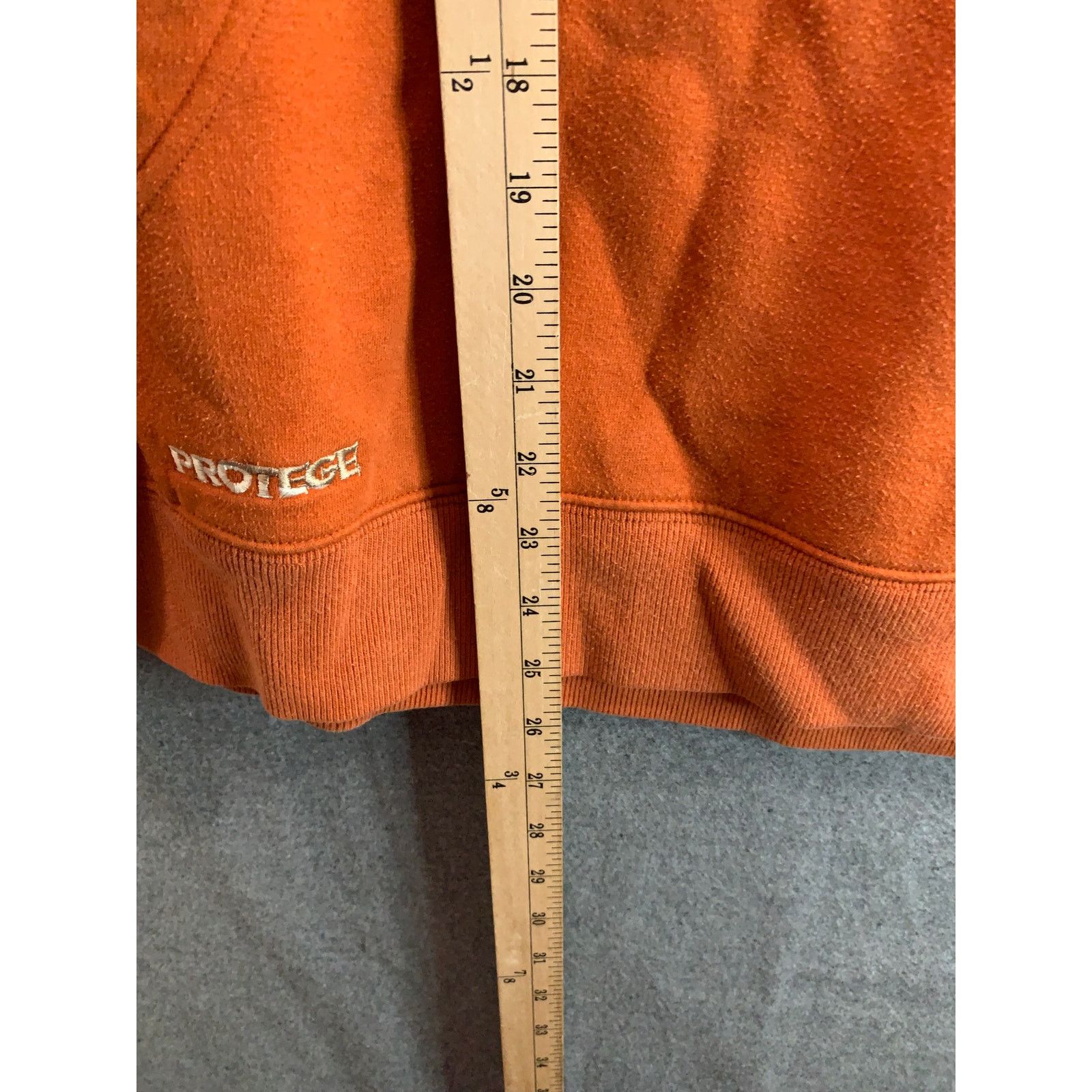 Protege Protege Hoodie Jacket Adult Medium Orange Pullover Size US M / EU 48-50 / 2 - 8 Thumbnail