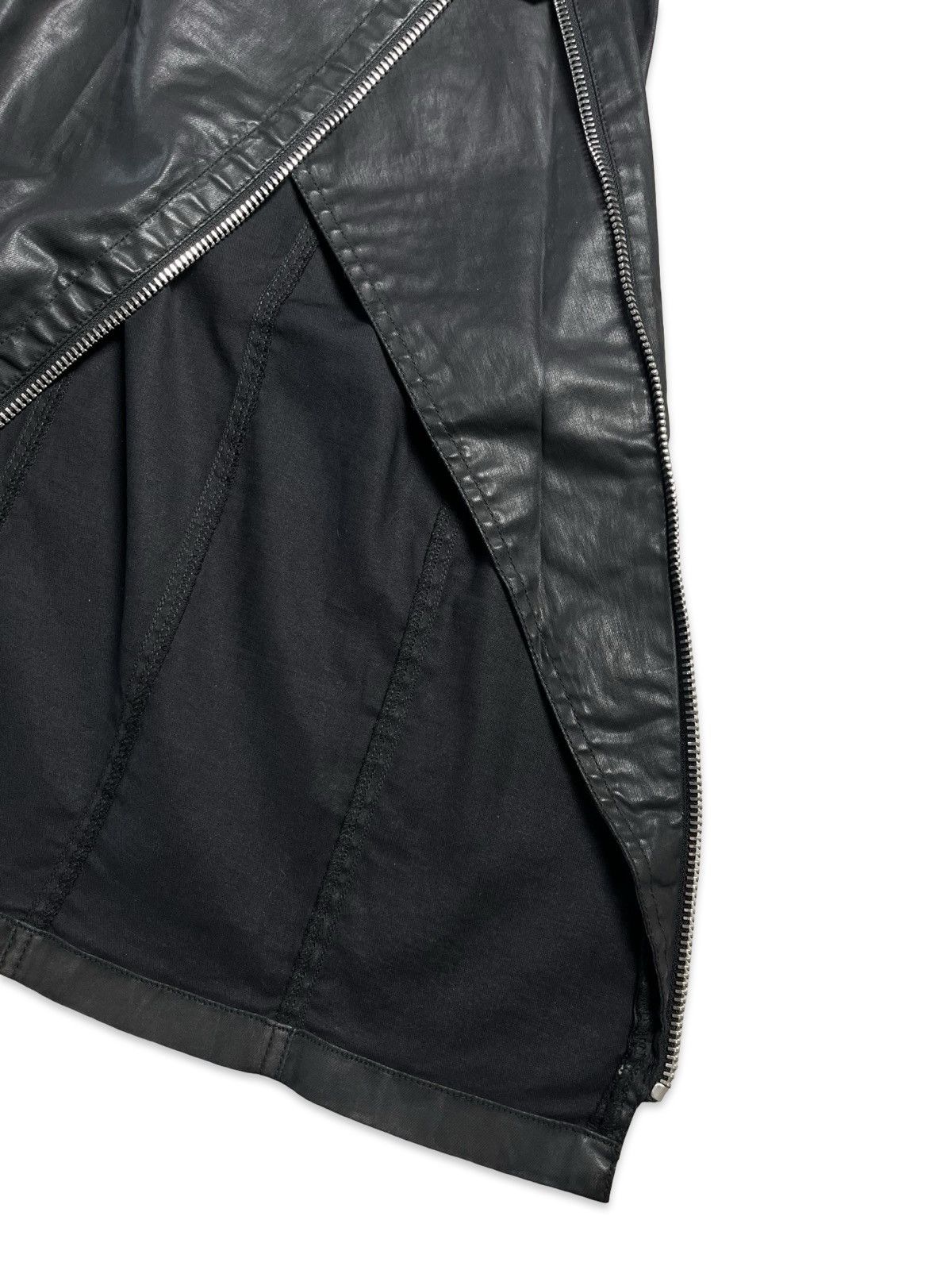 Cop Copine Asymetric CopCopine leather skirt | 38 Size 27" / US 4 / IT 40 - 6 Thumbnail