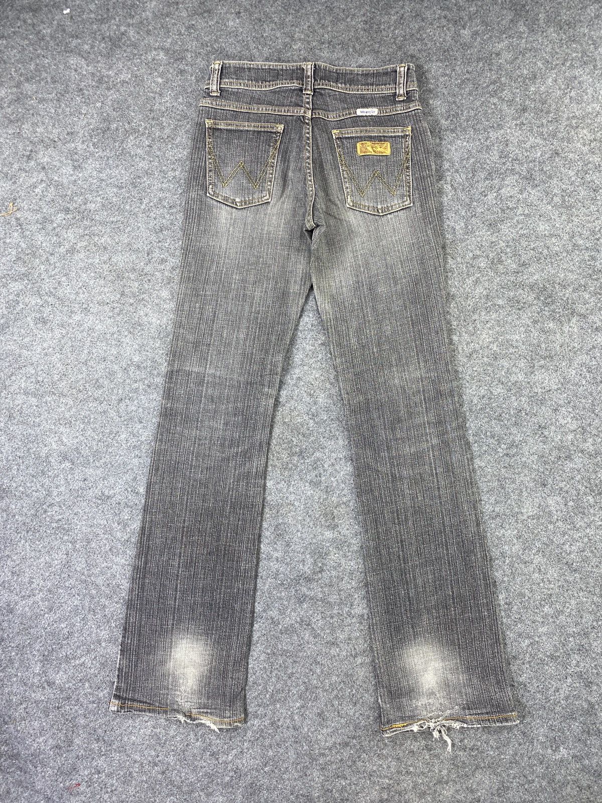 Jean × Vintage × Wrangler Vintage Wrangle Grey Wash Flare Jeans - J985 Size 26" / US 2 / IT 38 - 3 Thumbnail