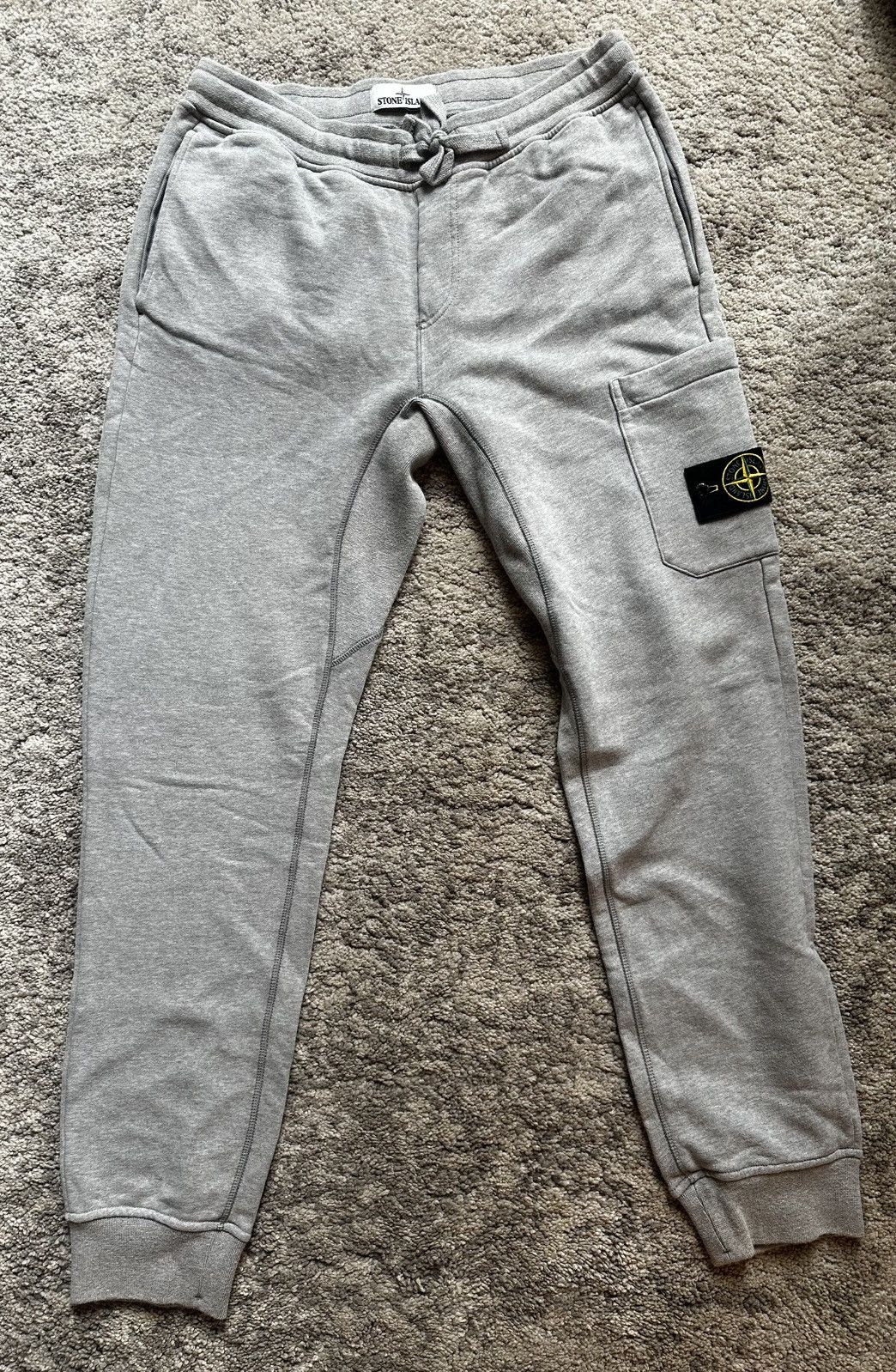 Stone Island Stone Island Cargo fleece pants Size US 33 - 1 Thumbnail
