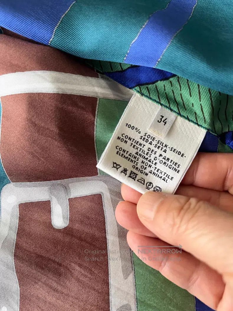 Hermes Hermes Silk Shirt Size XXS / US 00 / IT 34 - 6 Thumbnail