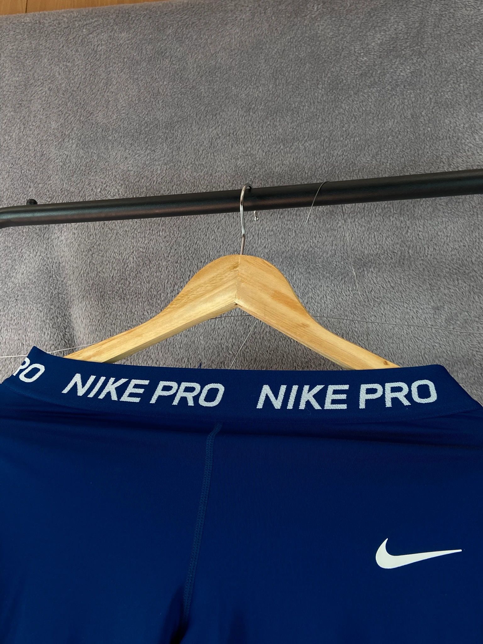 Adidas Pants Nike Pro Navy Vintage Streetwear Y2K High End Size US 32 / EU 48 - 3 Thumbnail