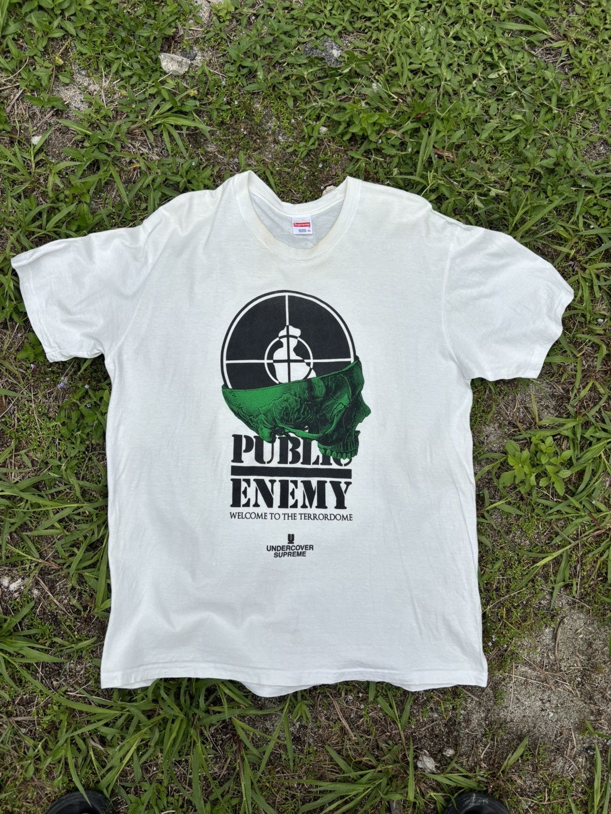 Public Enemy × Supreme × Undercover Supreme Undercover Public Enemy Terrordome Tshirt Size US XL / EU 56 / 4 - 1 Thumbnail