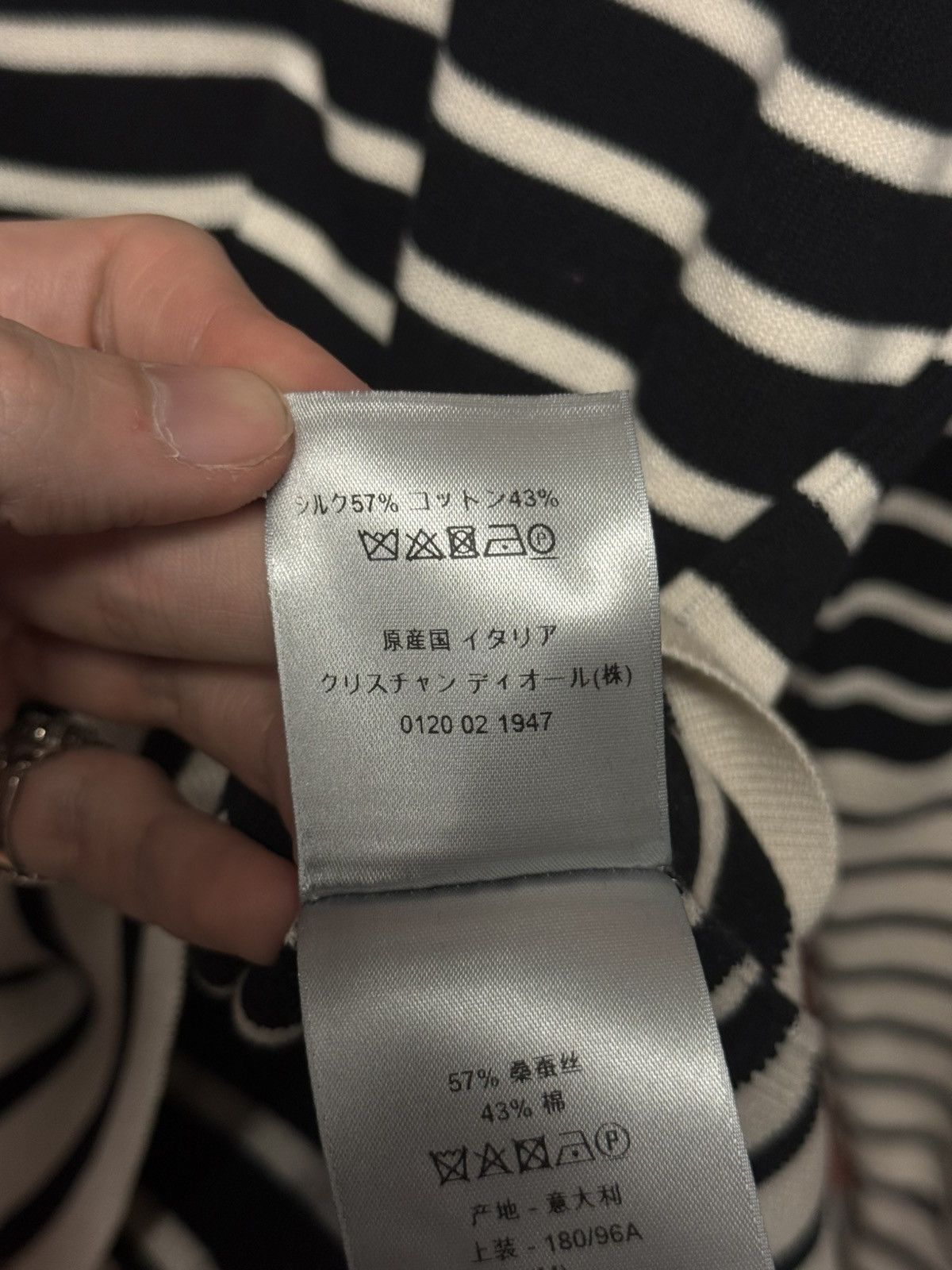 Dior Dior Long Sleeve Dress Shirt With Buttons Size M Size US M / EU 48-50 / 2 - 14 Thumbnail
