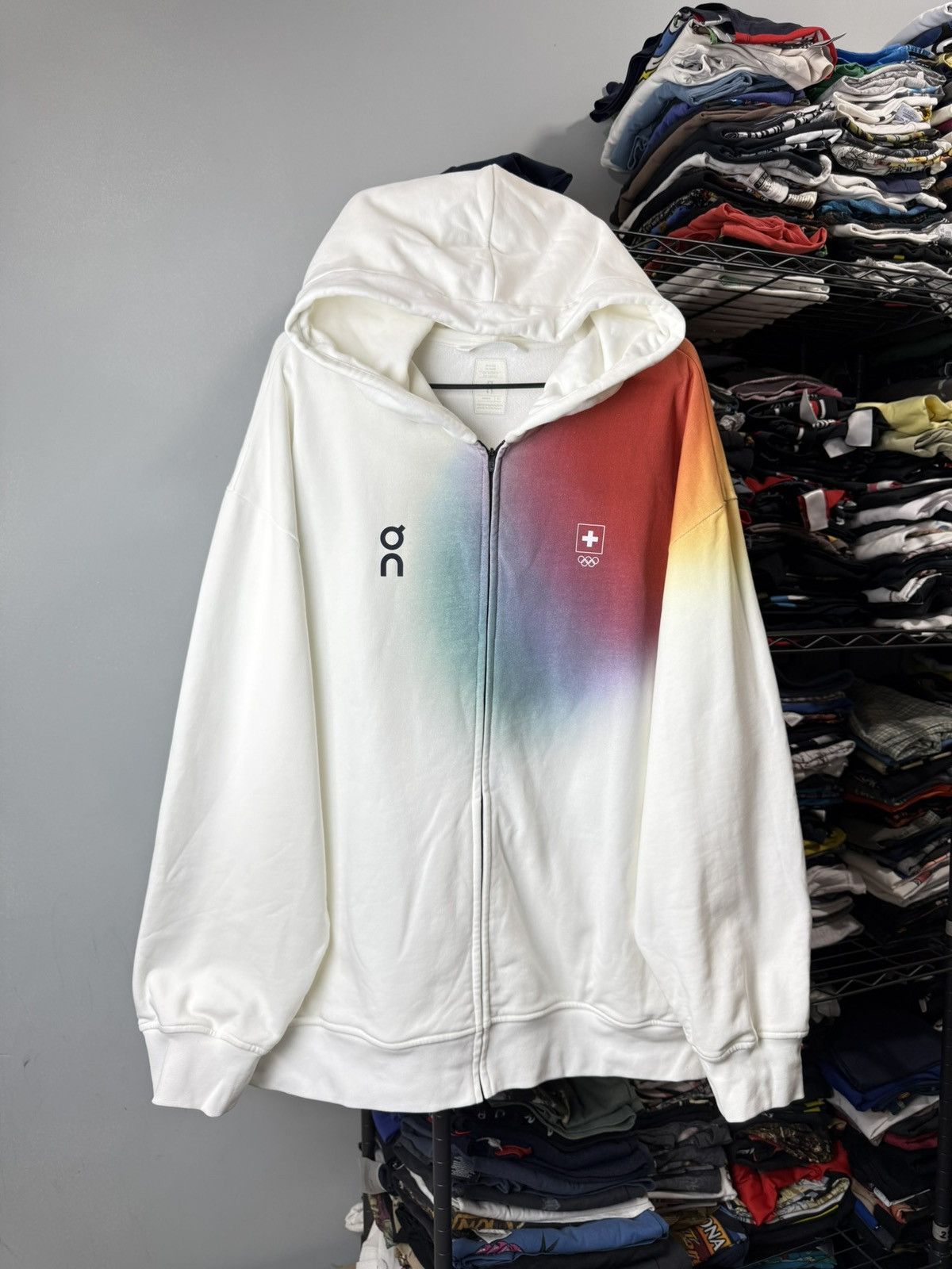 On 💥Rare! CloudTec Swiss Olympic Zip Hoodie Size US XL / EU 56 / 4 - 4 Thumbnail