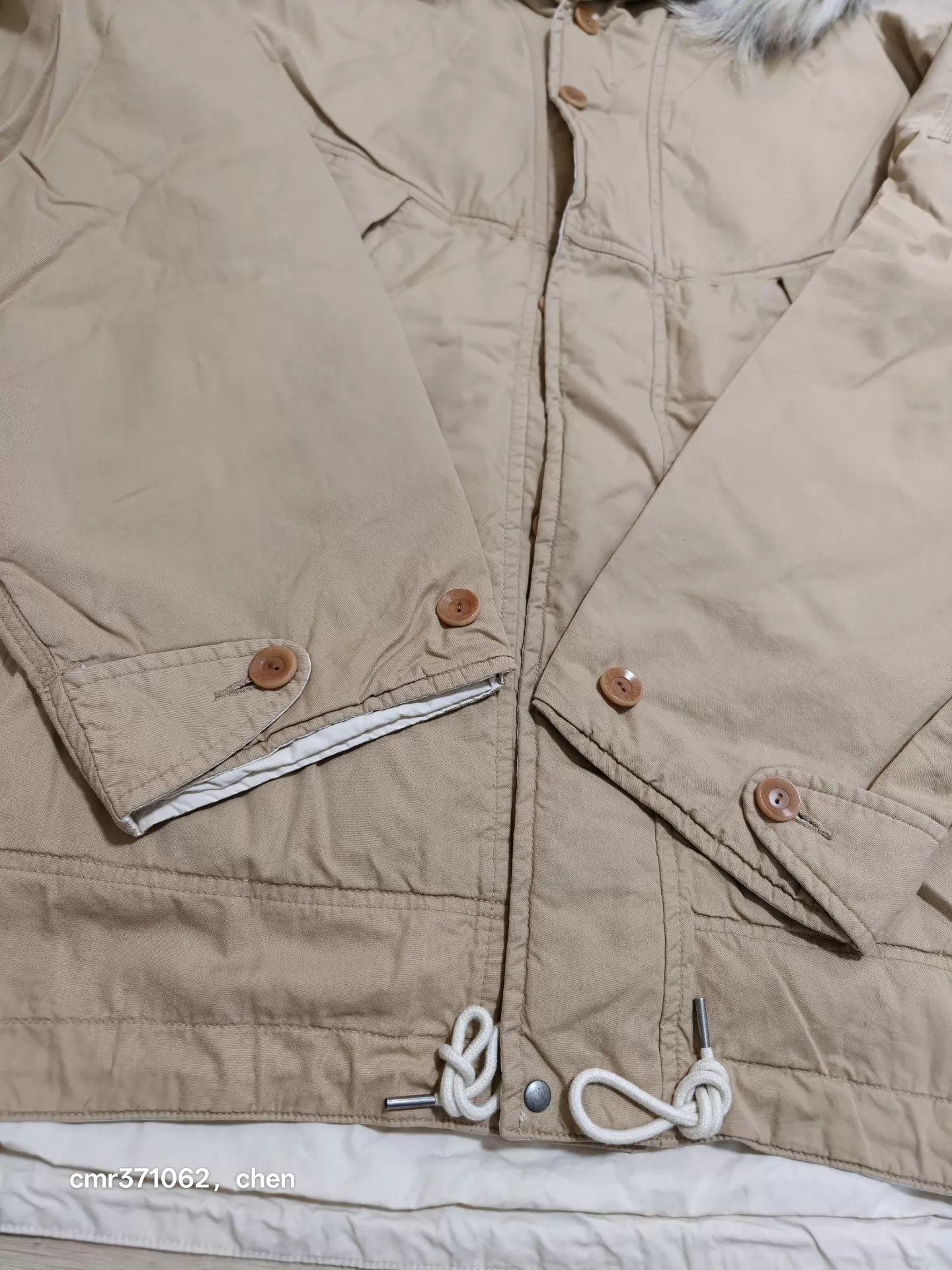 Visvim VISVIM 18AW GLACIER POINT PARKA GIZA C/NY Beige 4 Size US XL / EU 56 / 4 - 3 Thumbnail