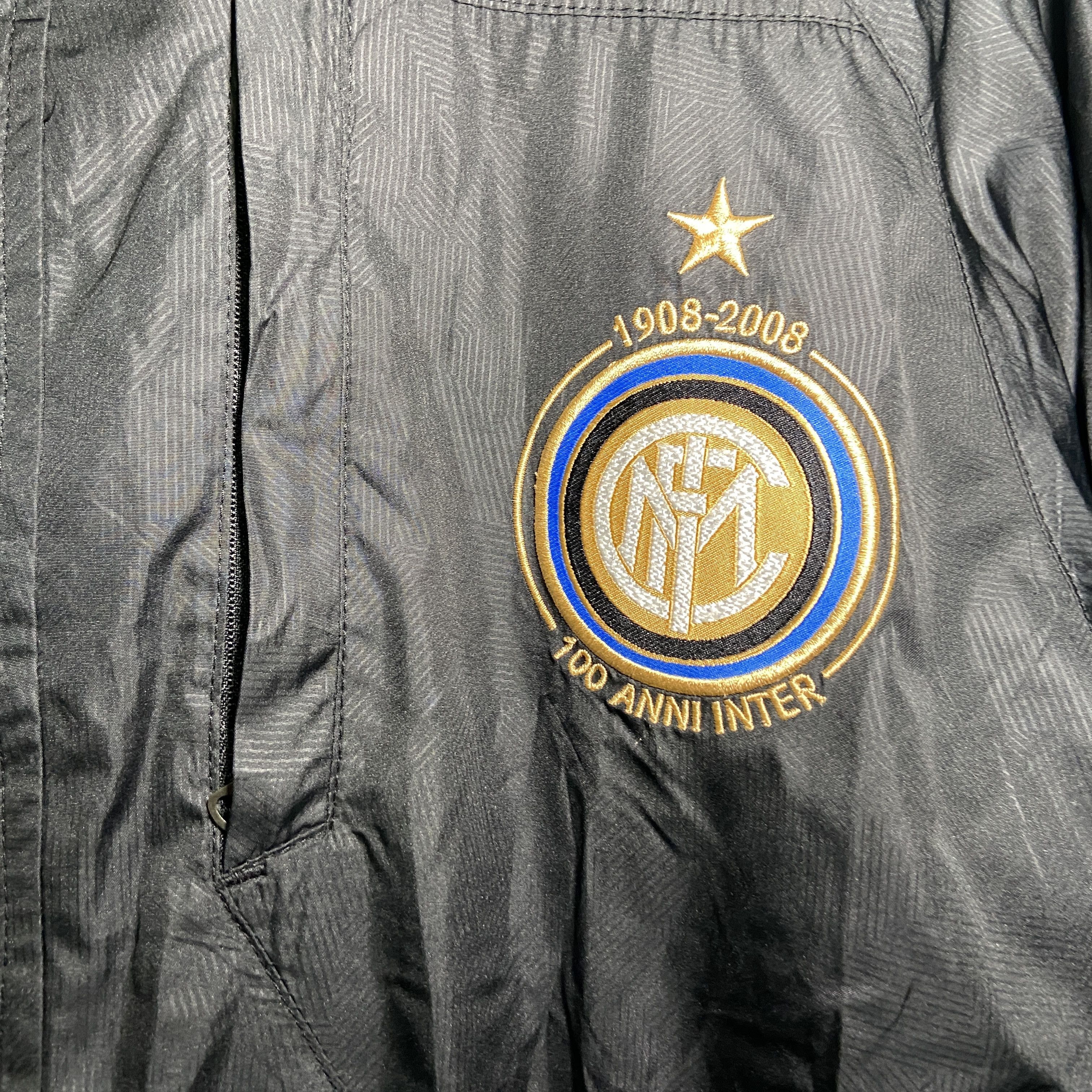 Nike × Vintage 2000’s Nike X Inter Milan FC 100th Anniversary Jacket Size US M / EU 48-50 / 2 - 3 Thumbnail