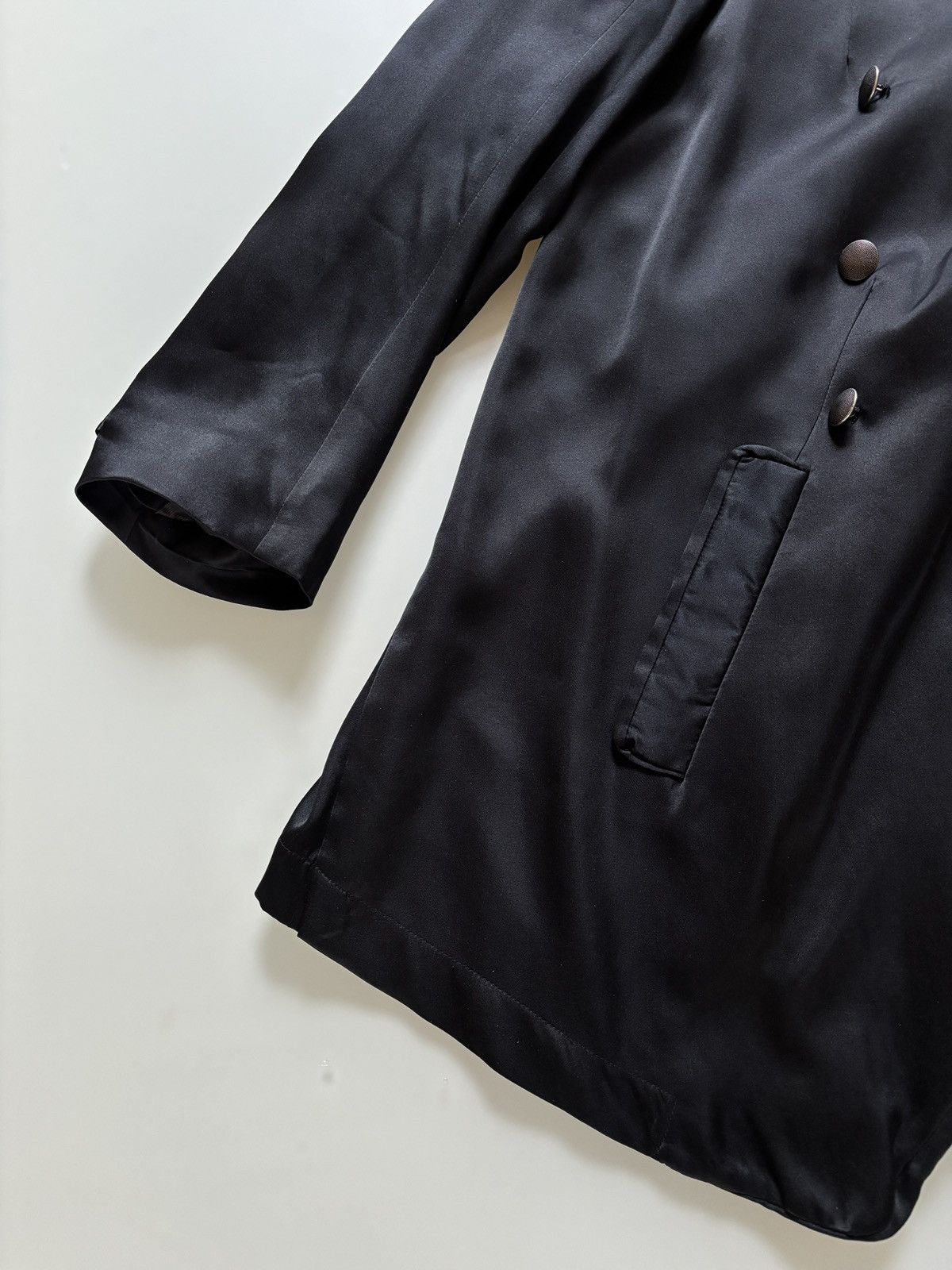 Ann Demeulemeester Ann Demeulemeester Asymmetrical Napoleon Trench Coat Size US S / EU 44-46 / 1 - 10 Thumbnail