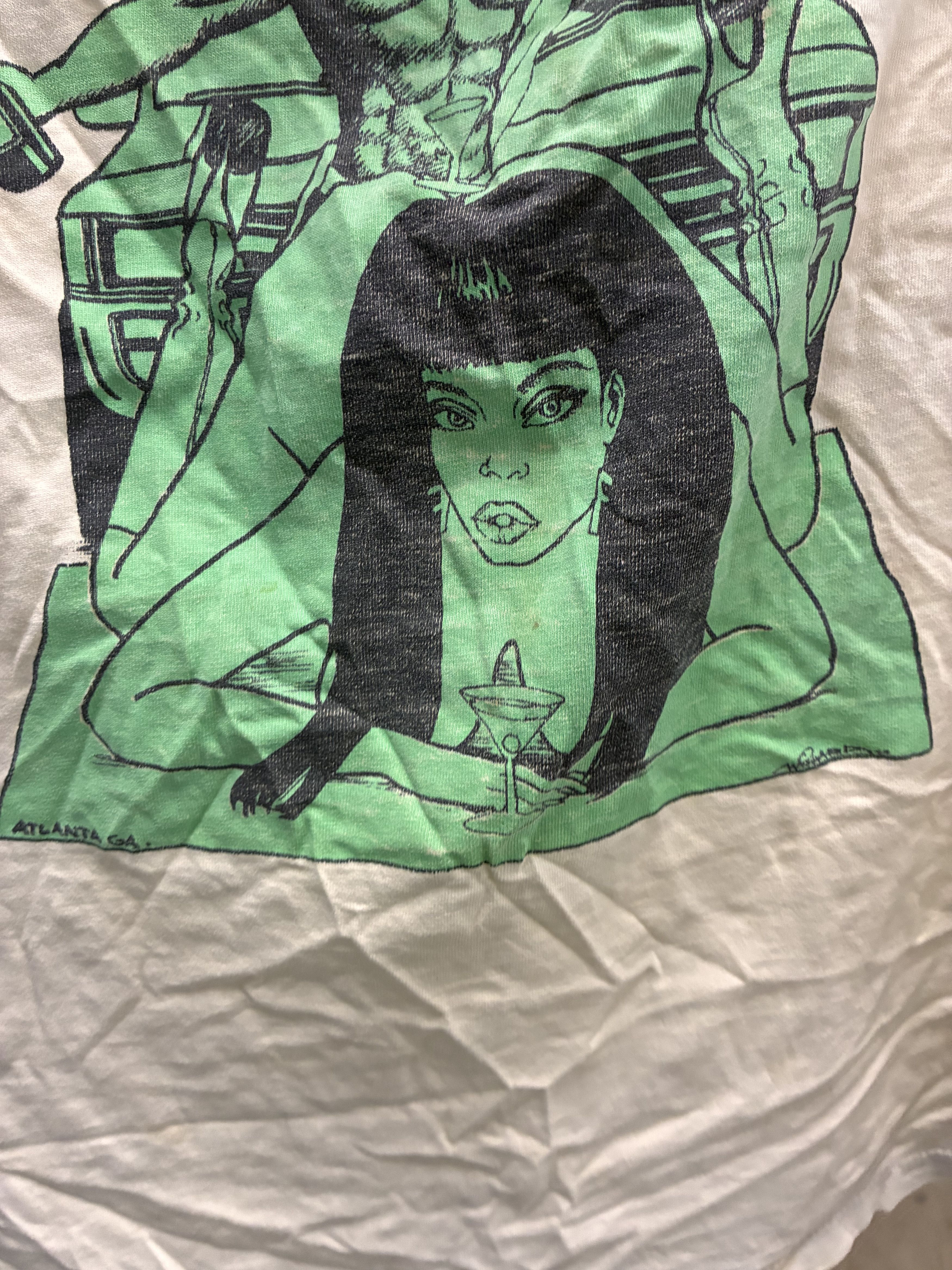 Band Tees 90’s THRASHED Freak Nik T-Shirt Size US L / EU 52-54 / 3 - 2 Thumbnail