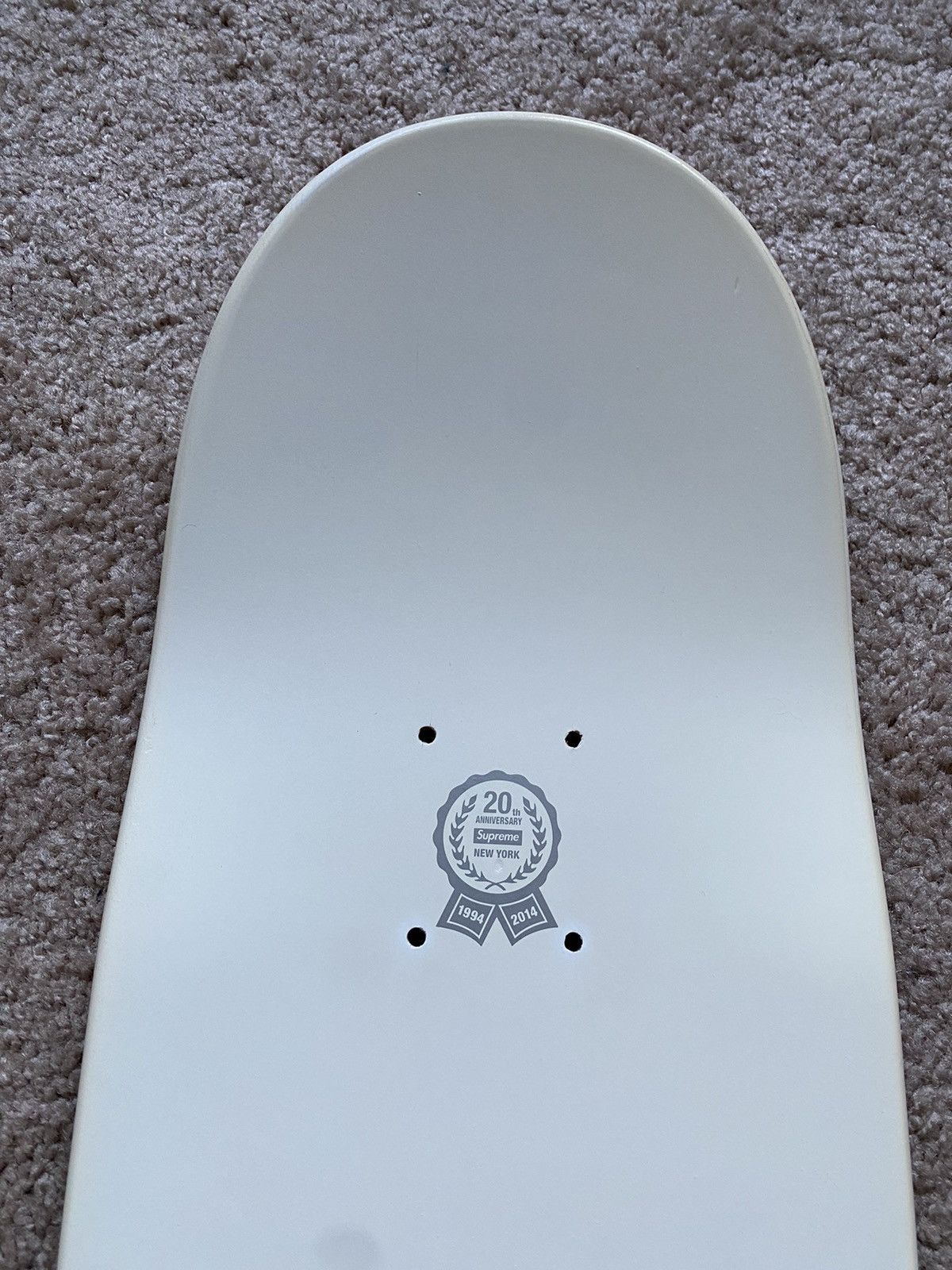 Supreme Supreme box logo skate deck 20th anniversary 2014 authentic Size ONE SIZE - 9 Thumbnail