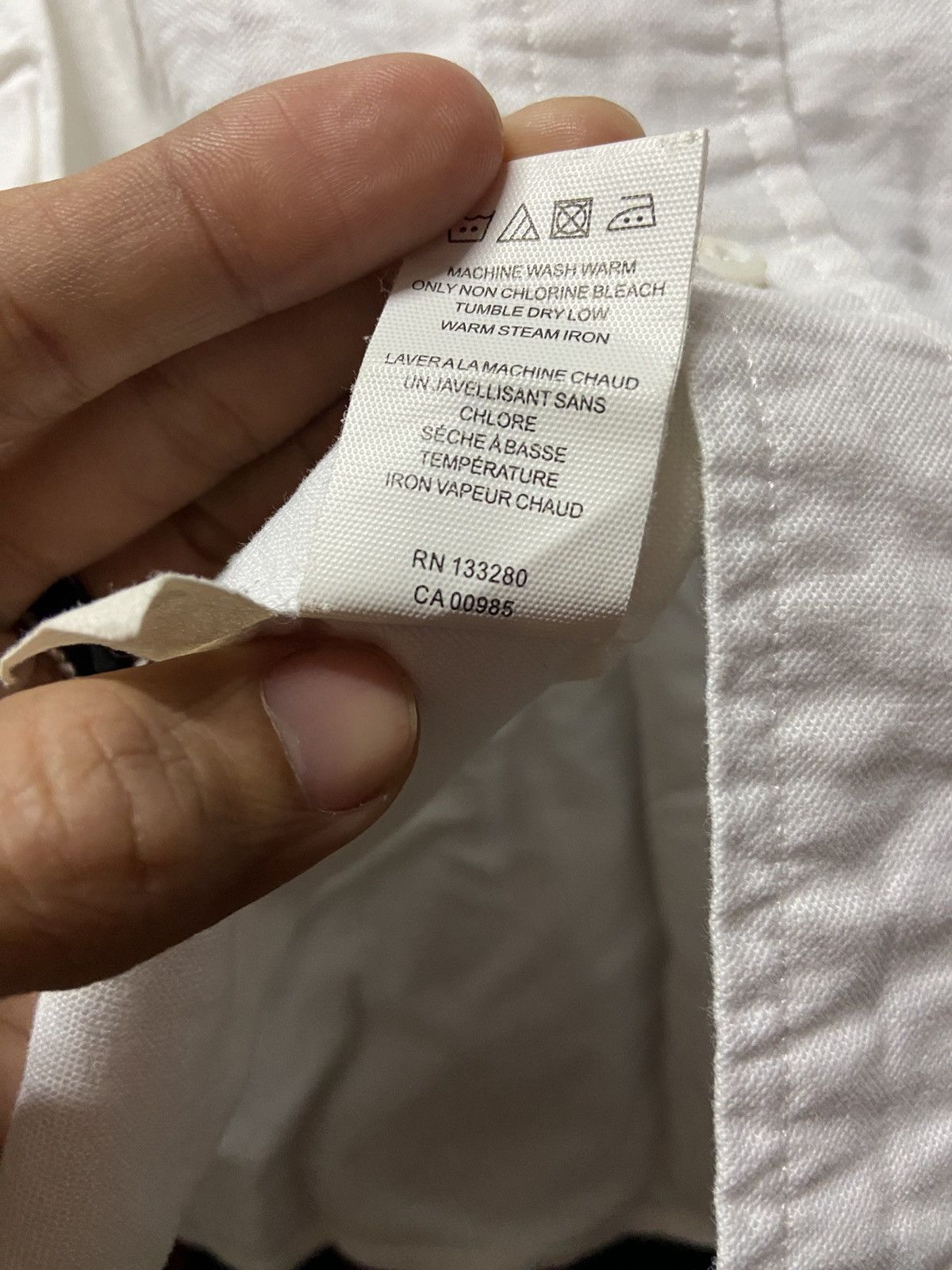 Thom Browne Thom Browne Oxford White Shirt Size US L / EU 52-54 / 3 - 6 Thumbnail