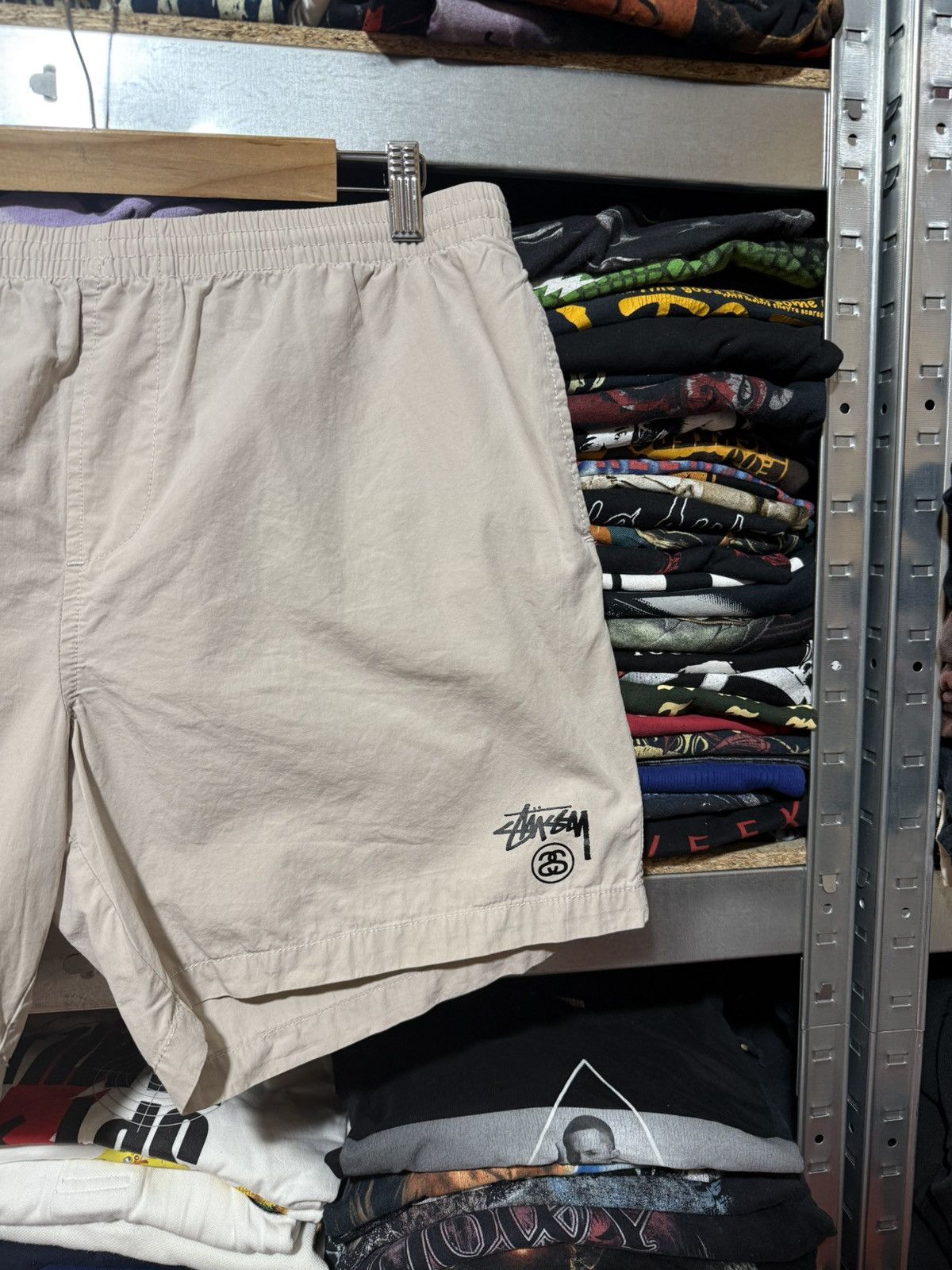 Japanese Brand × Stussy Rare Stussy Australia Beach Retro Shorts Y2K Hype Size US 34 / EU 50 - 3 Thumbnail