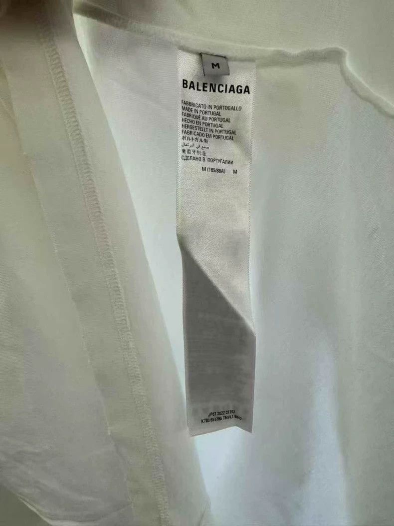 Balenciaga Balenciaga Black Large Destroyed Short Sleeve Size US M / EU 48-50 / 2 - 4 Thumbnail