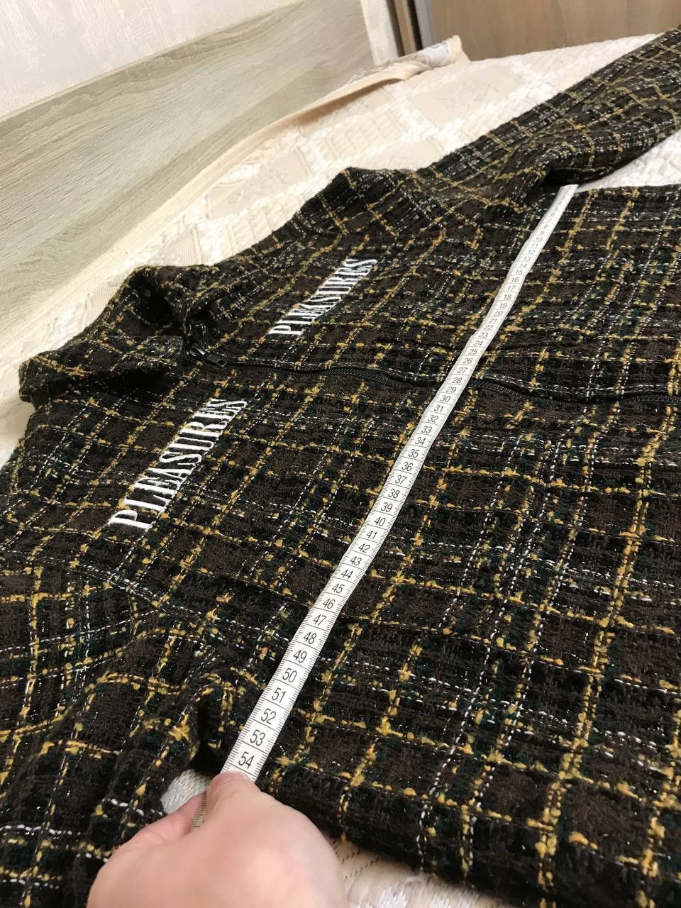 Pleasures 🔥 Pleasures Voices Overshirt Jacket Brown Logo Size US M / EU 48-50 / 2 - 12 Thumbnail