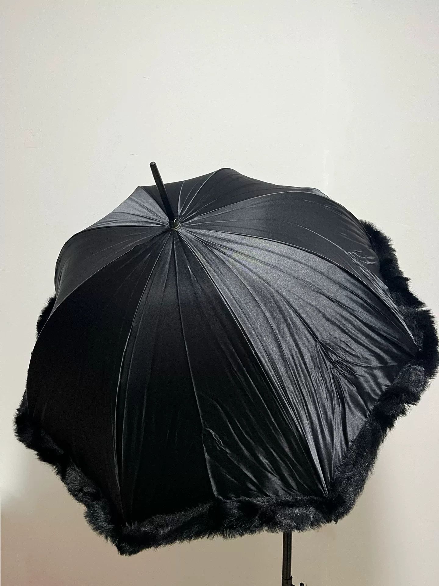 Jean Paul Gaultier Jean Paul Gaultier Fur Trim Umbrella Size ONE SIZE - 1 Thumbnail