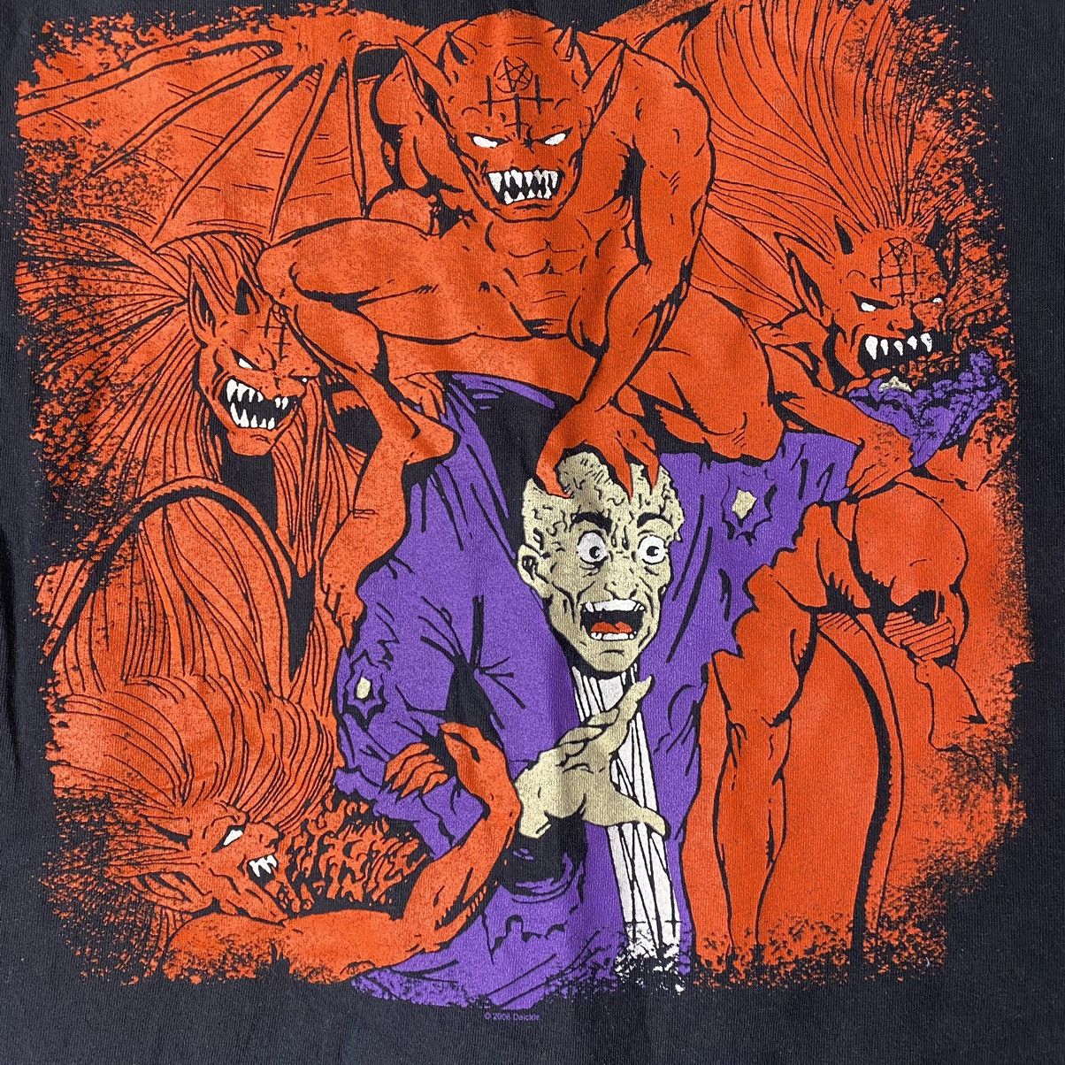 Band Tees DECIDE DEATH METAL 2008 CRAZY PRINT T SHIRT Size US XL / EU 56 / 4 - 4 Thumbnail