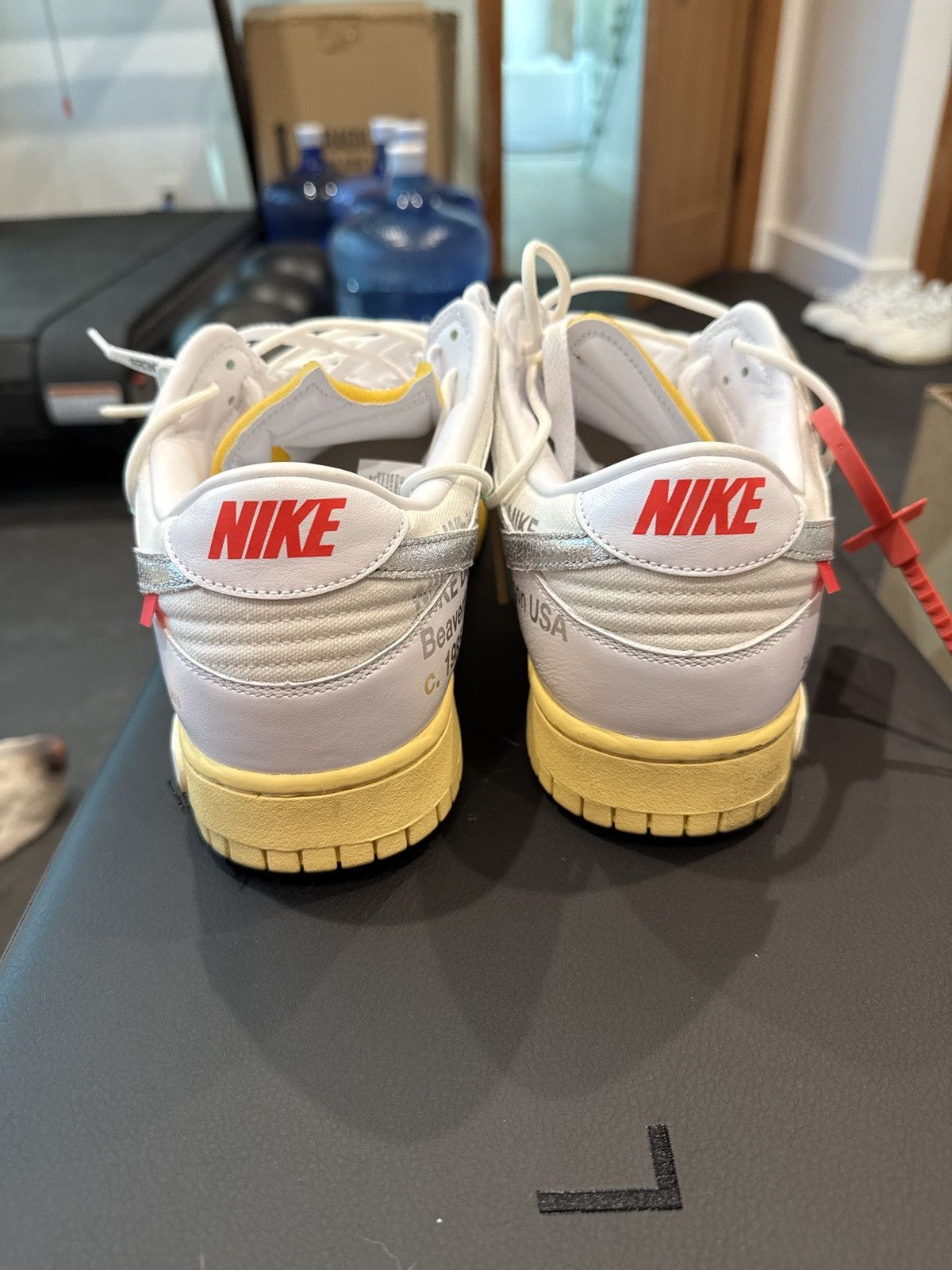 Nike × Off-White Nike x Off-White Dunk Low “Lot” Size US 13 / EU 46 - 4 Thumbnail