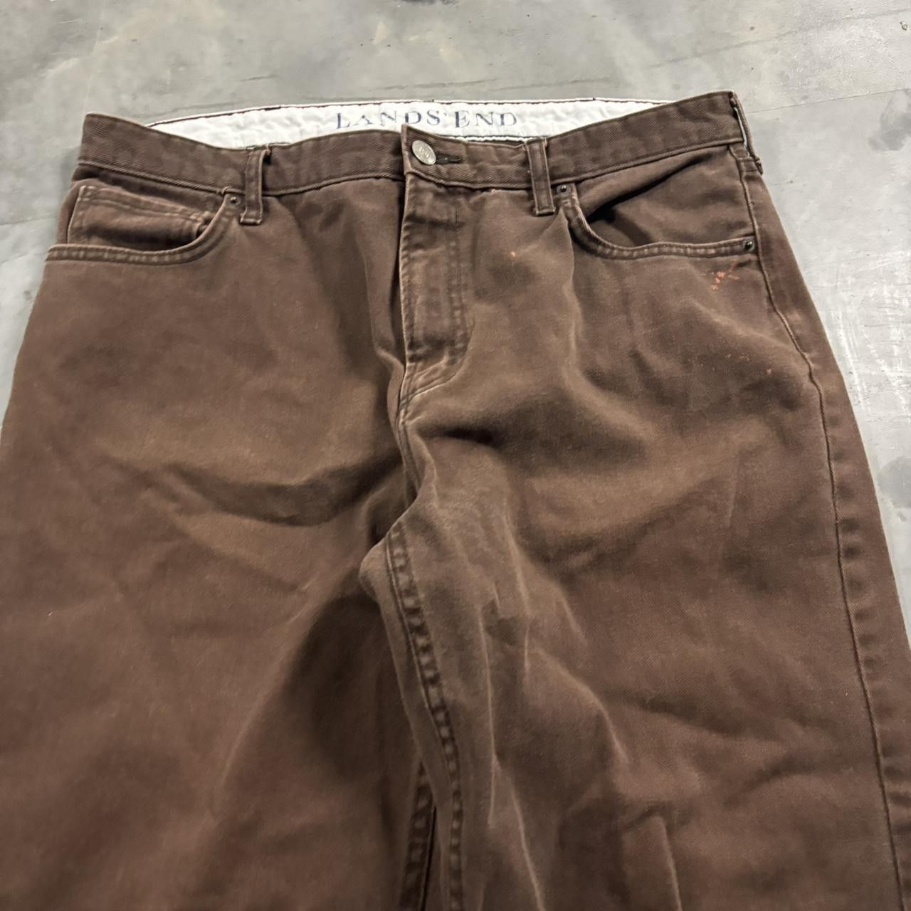 Vintage Crazy Vintage Y2K/2000s Brown Essential Denim Jeans! 36x30 Size US 36 / EU 52 - 5 Thumbnail