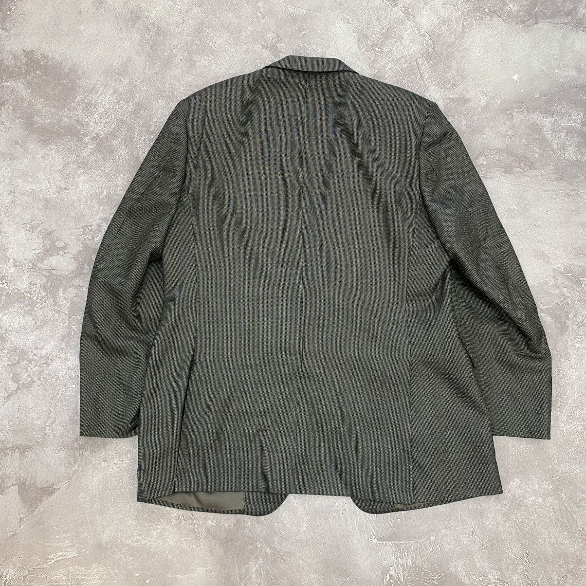 Canali Vintage Canali Formal Blazer Wool Retro Mafia Italy Size 54R - 14 Thumbnail