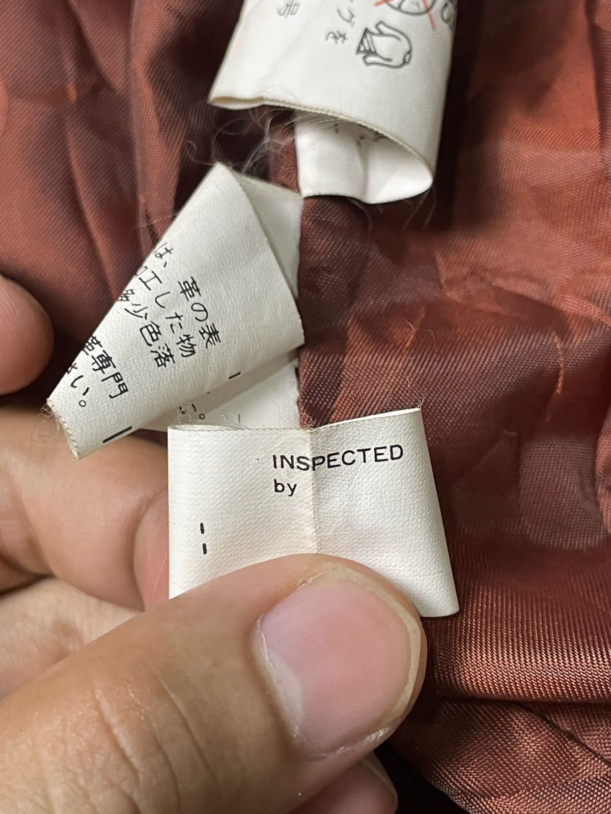 Vintage Japanese Brand Utility Pocket Leather Jacket (101) Size US XXS / EU 40 - 9 Thumbnail