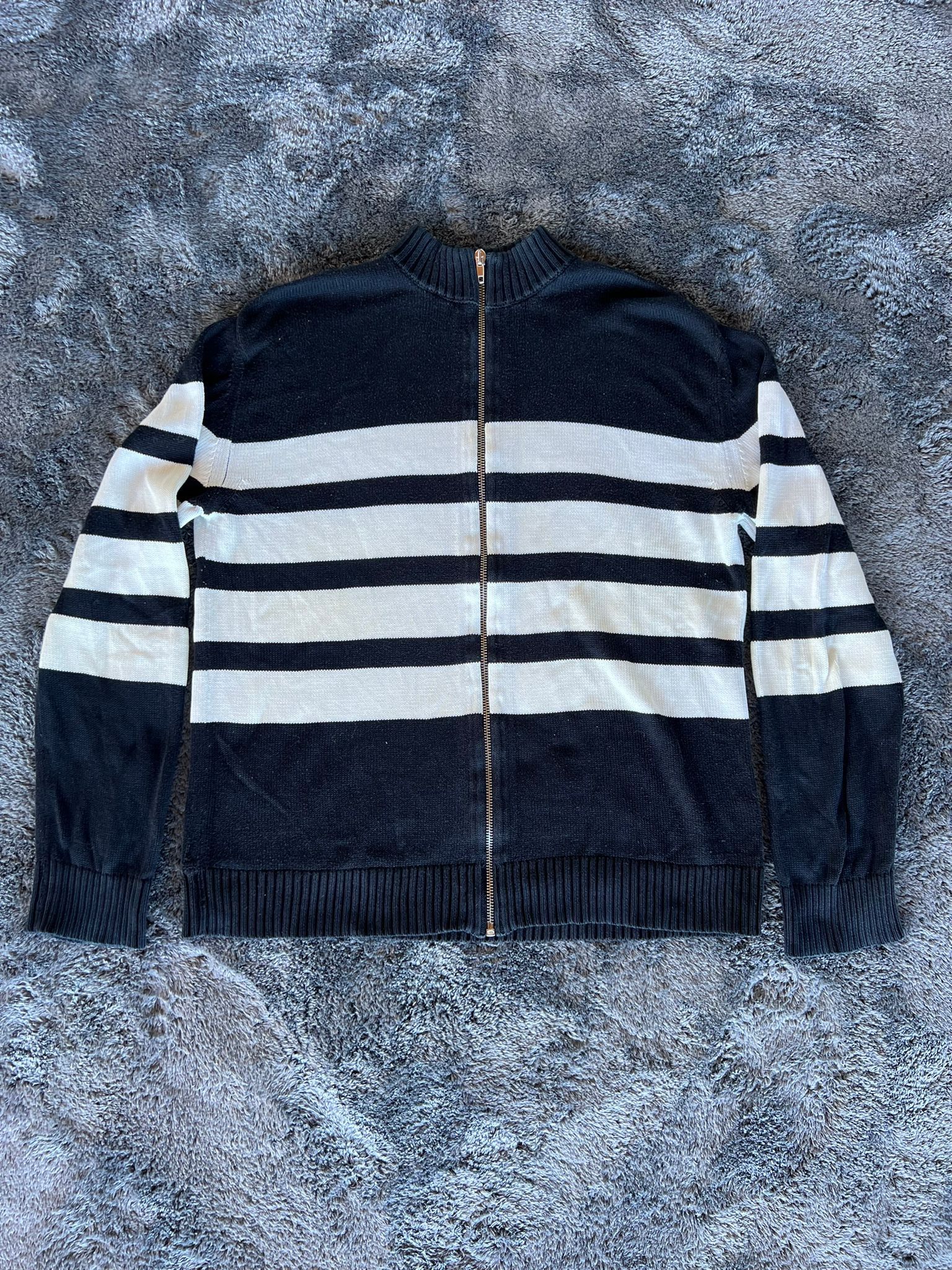 Walter Van Beirendonck FW08 Sex Clown B/W Sweater Size US M / EU 48-50 / 2 - 2 Thumbnail