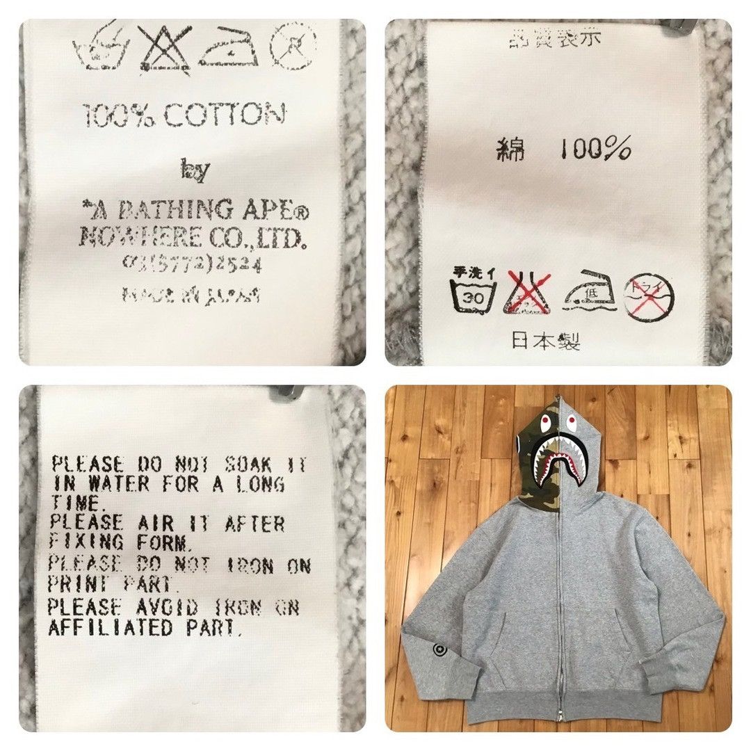 Bape 2004 1st Model Shark full zip hoodie a bathing ape NIGO Size US S / EU 44-46 / 1 - 10 Thumbnail