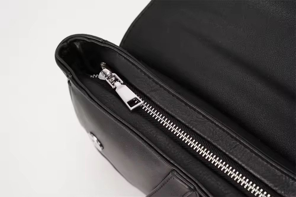 Vintage Casual Utility PU Leather buckle sling bag crossbody bag Size ONE SIZE - 11 Thumbnail