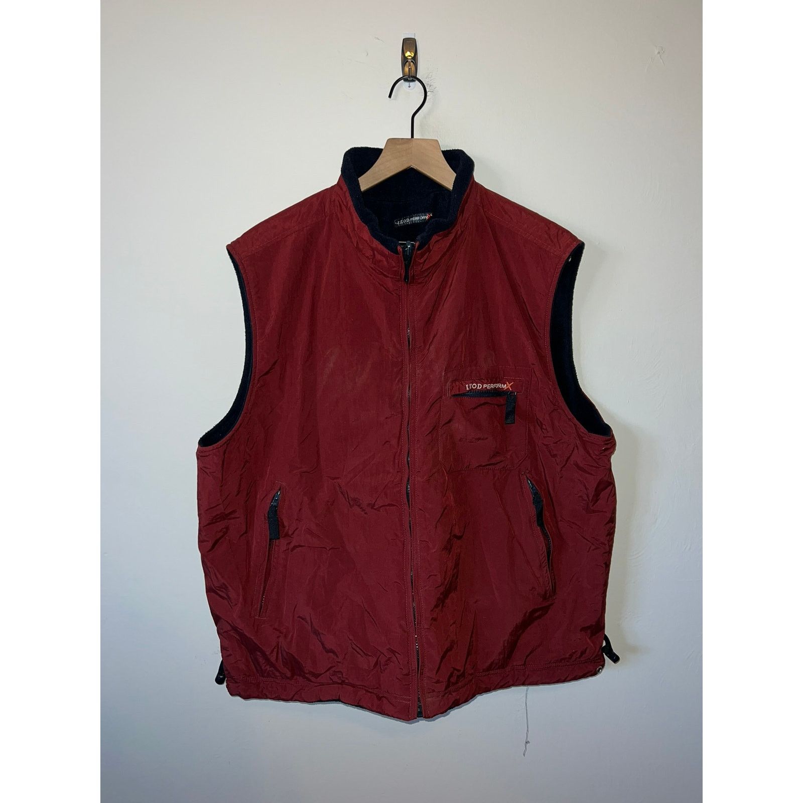 Izod Izod PerformX Vest Performance Red Blue Vest Reversible XL Size US XL / EU 56 / 4 - 1 Thumbnail