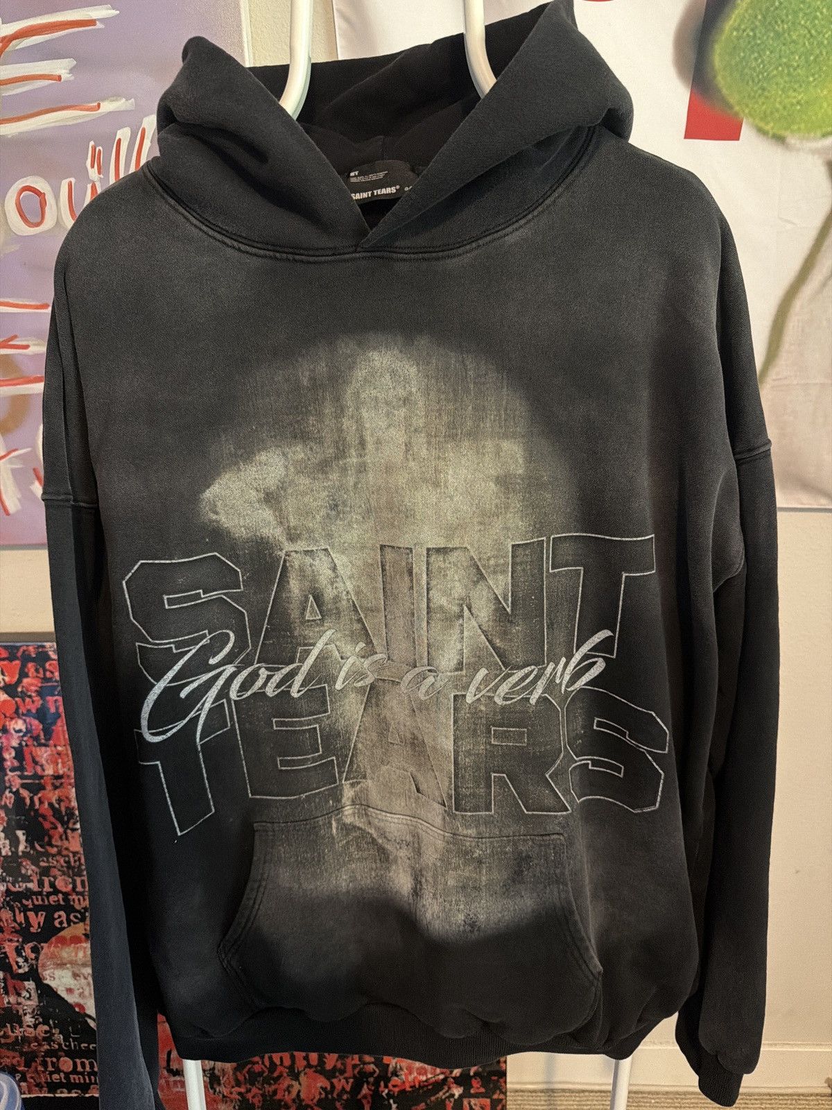 Other Saint Tears “God is a Verb” Hoodie Size US L / EU 52-54 / 3 - 1 Thumbnail