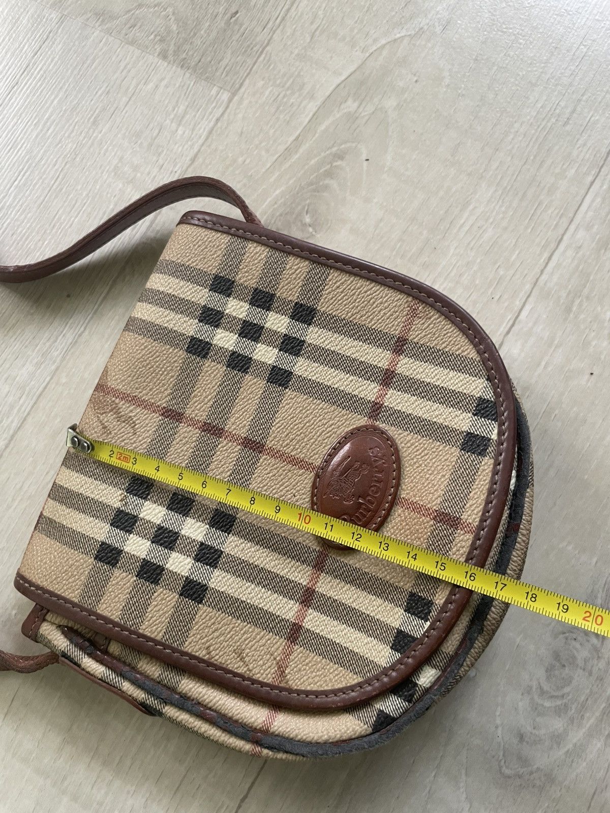 Burberry × Vintage Burberry's Vintage Bag messenger Size ONE SIZE - 17 Thumbnail