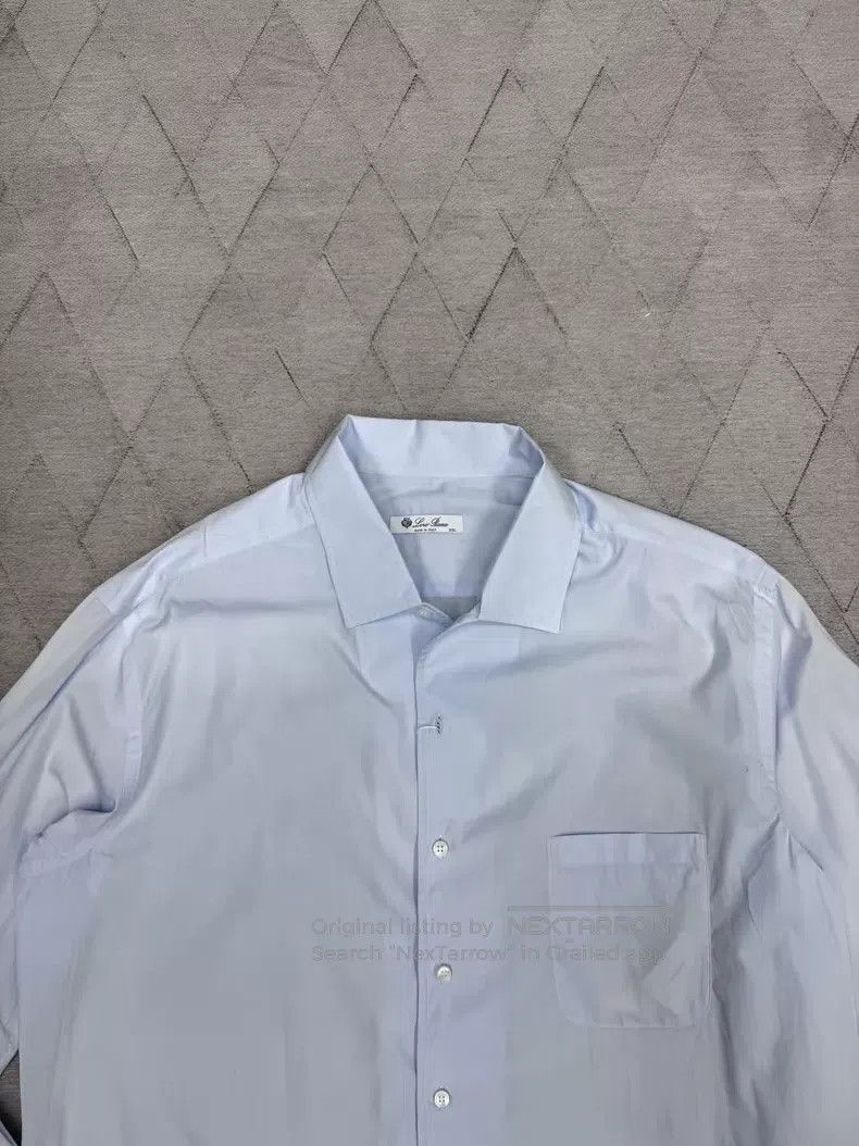 Loro Piana Loro Piana Sea Island Cotton Shirt Size US XXL / EU 58 / 5 - 2 Thumbnail