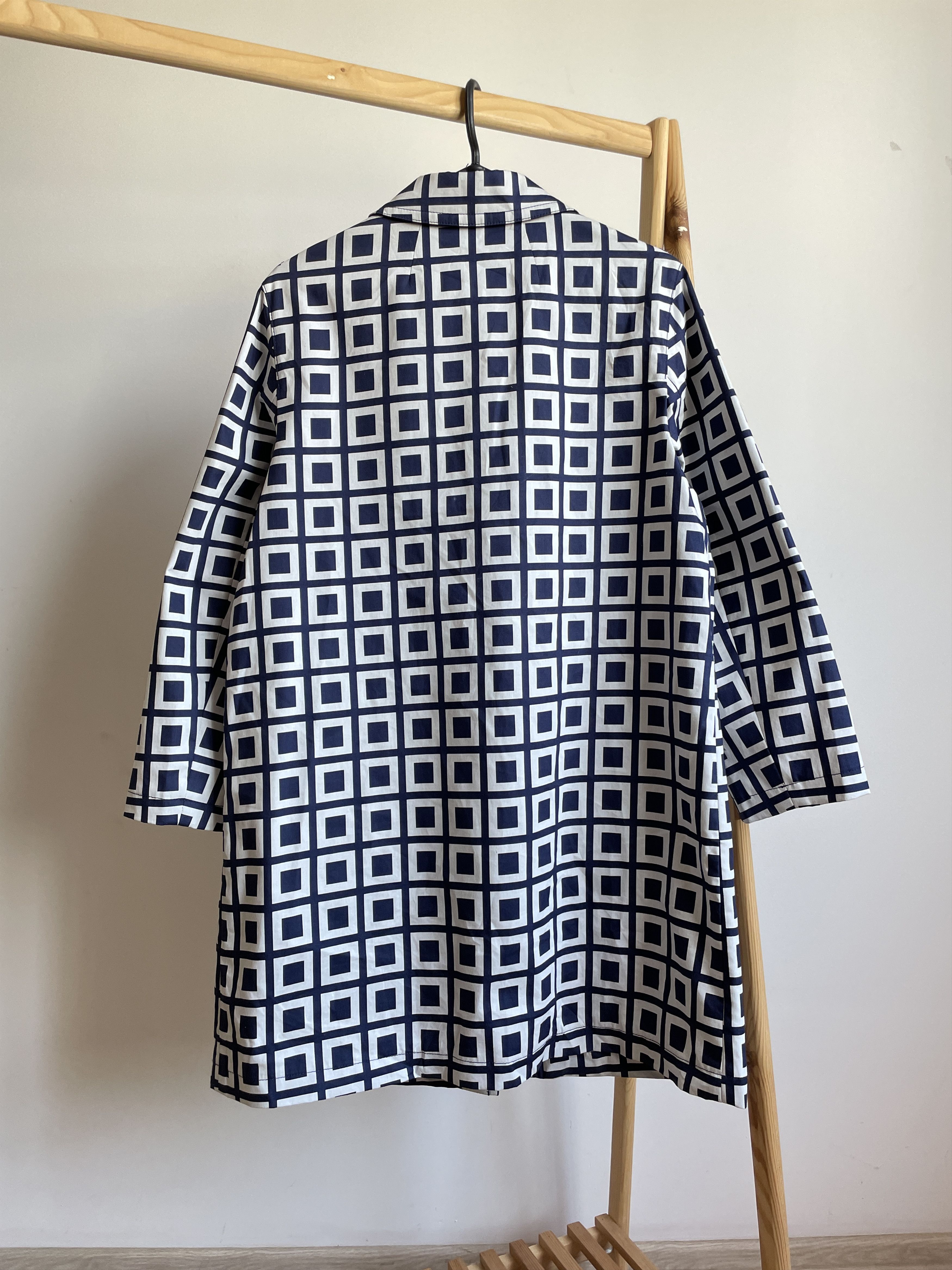 Talbots Talbots Womens Geometrical Pattewn Rain Coat Size 12 Size XL / US 12-14 / IT 48-50 - 2 Thumbnail