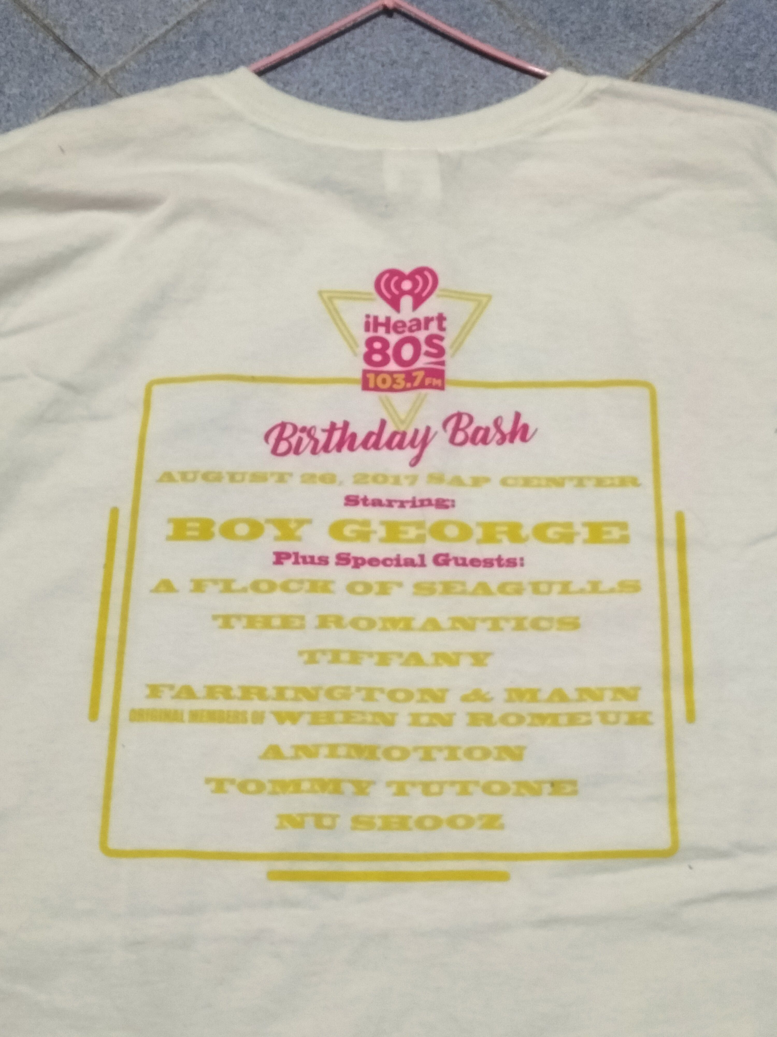 Band Tees Boy George Culture Club Staring The Ramantic Flock Size US XXL / EU 58 / 5 - 5 Thumbnail